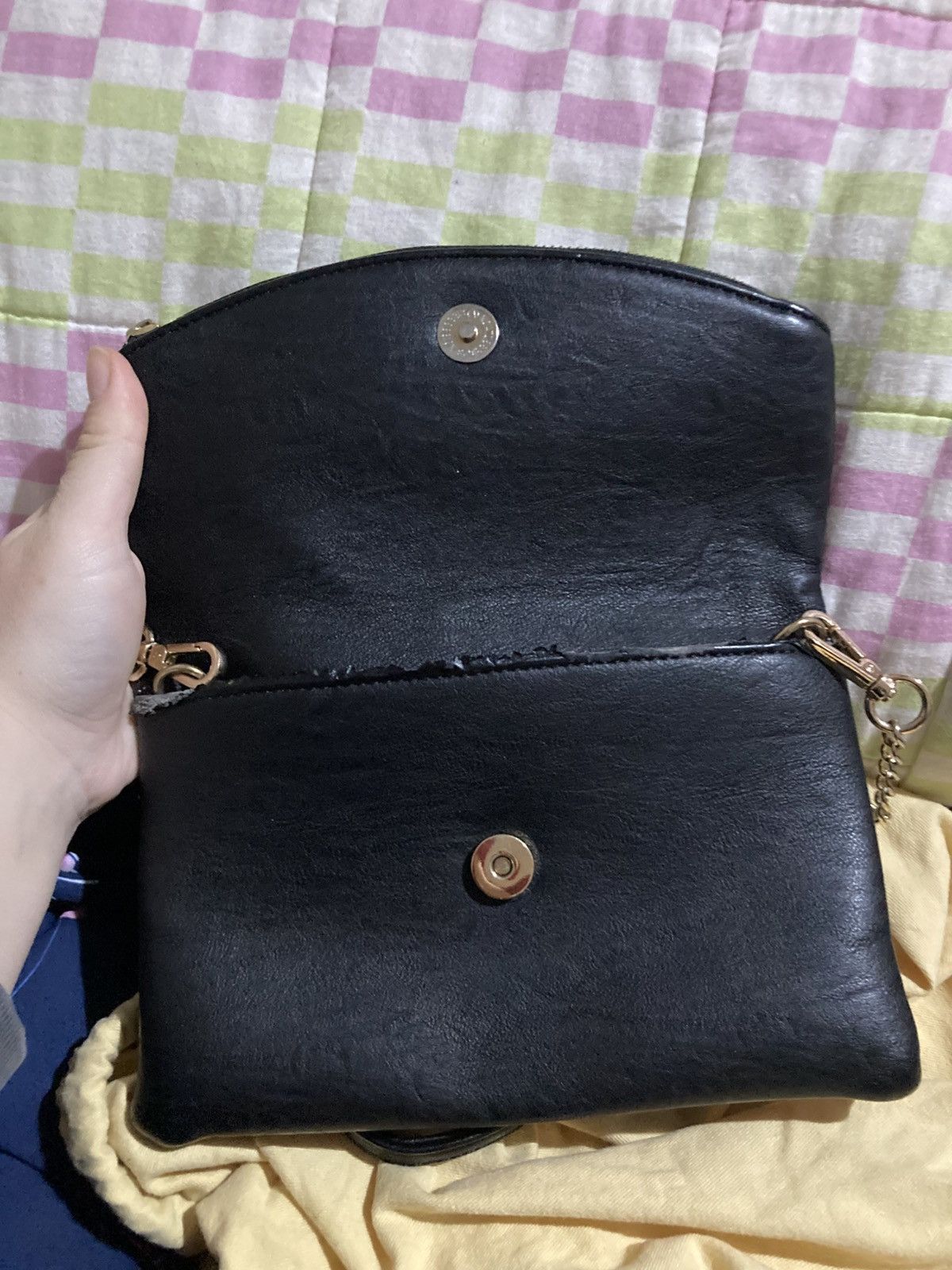 Other Black pleather crossbody bag Size ONE SIZE - 3 Thumbnail