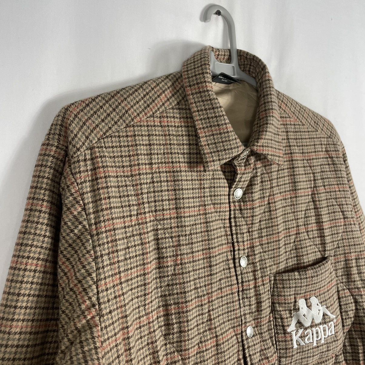 Kappa 🔥Rare🔥Kappa X GU Checkerd Plaid Styles Snap Buttons Jacket Size US M / EU 48-50 / 2 - 9 Thumbnail