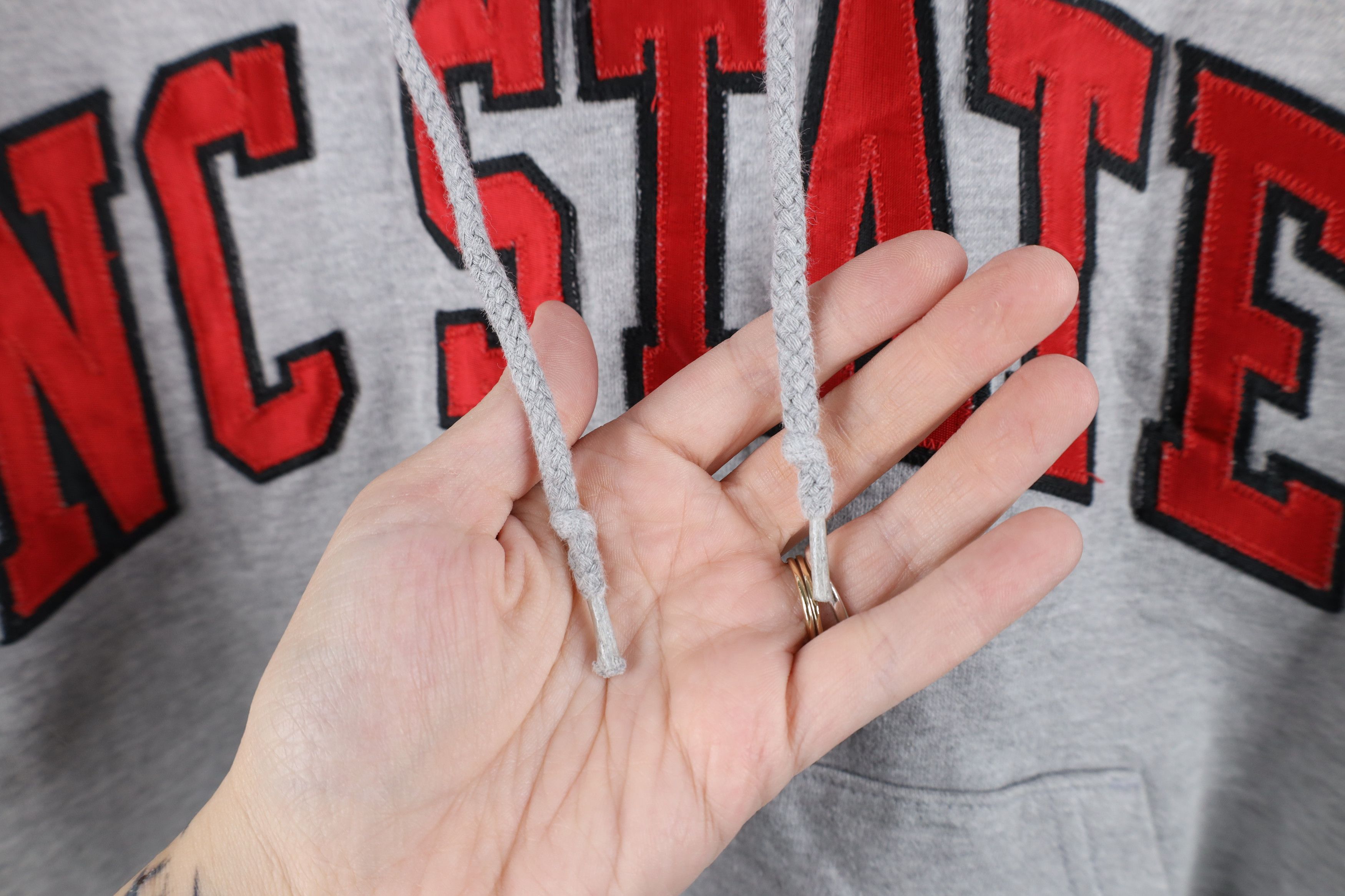 Majestic Vintage 90s Majestic North Carolina State University Hoodie Size US M / EU 48-50 / 2 - 6 Thumbnail