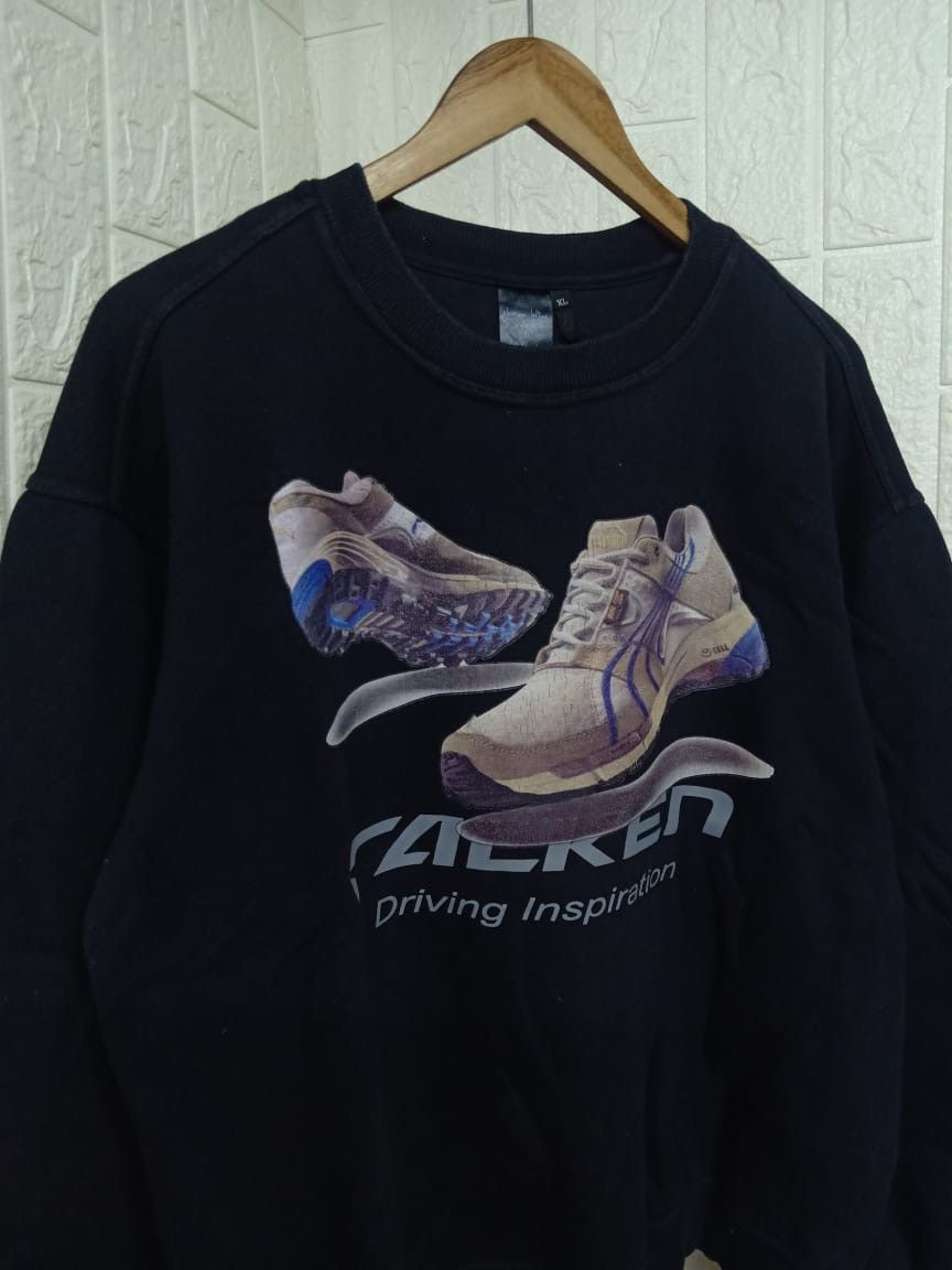 Japanese Brand Sweatshirt Falken X Number Nine Size US L / EU 52-54 / 3 - 3 Thumbnail