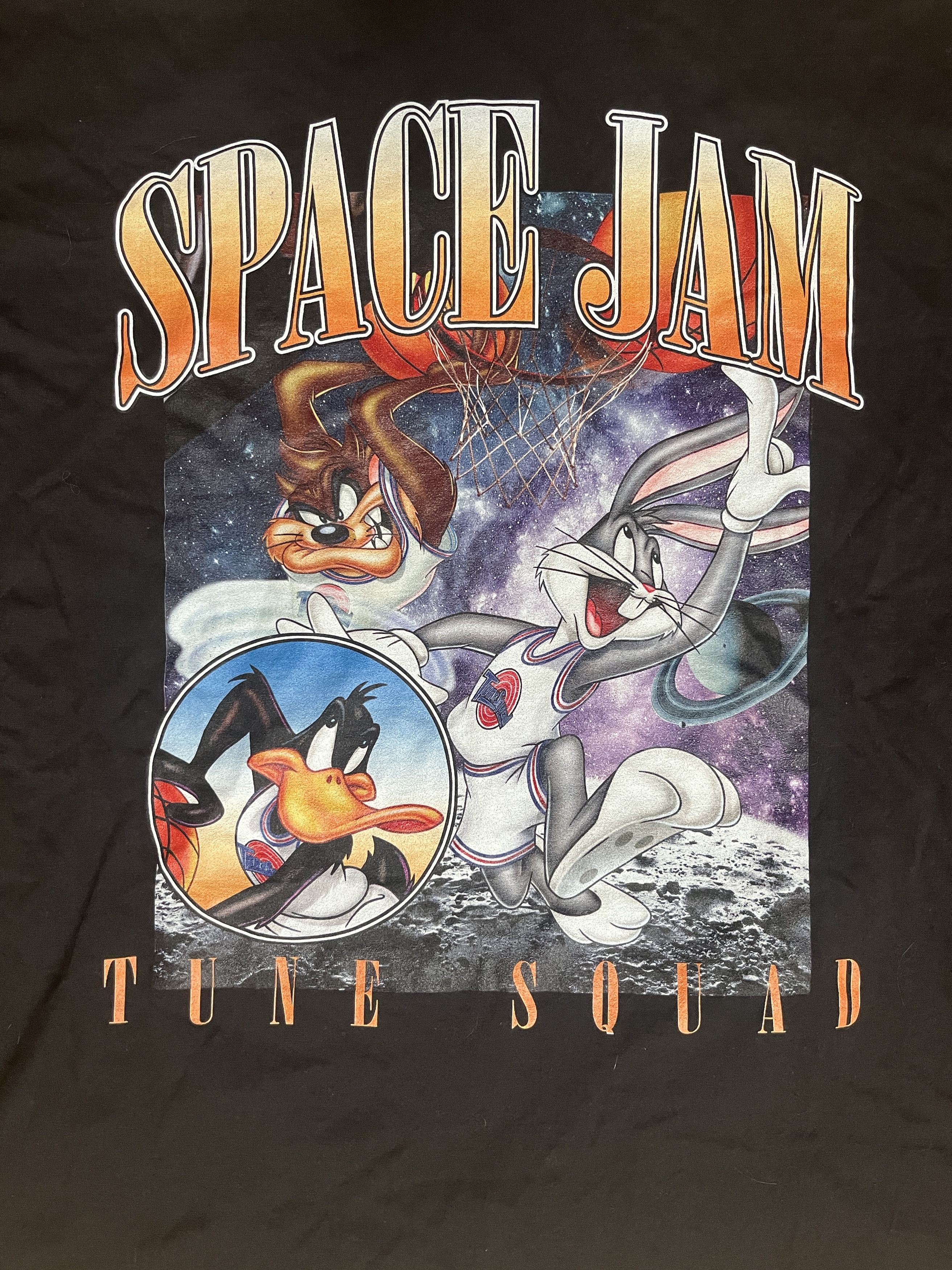 NBA × Vintage Vintage Space Jam Baggy Tee 3XL Size US XXL / EU 58 / 5 - 2 Thumbnail
