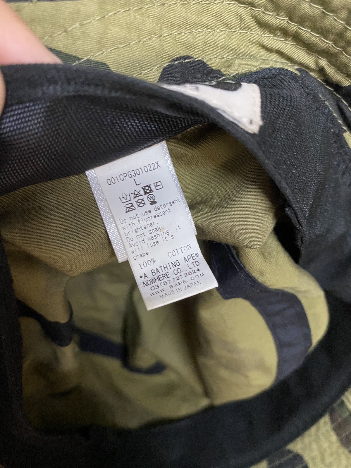 Bape 1st Camo Bucket Hat Size ONE SIZE - 9 Thumbnail