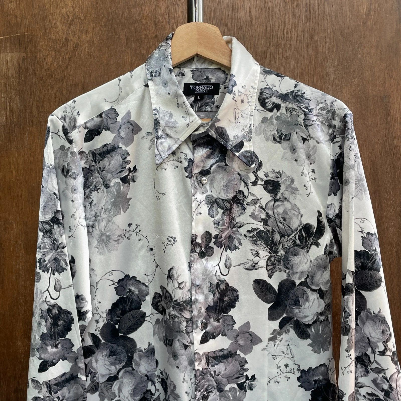 Tornado Mart TORNADO MART Flower OVP Shirt Size US L / EU 52-54 / 3 - 2 Thumbnail
