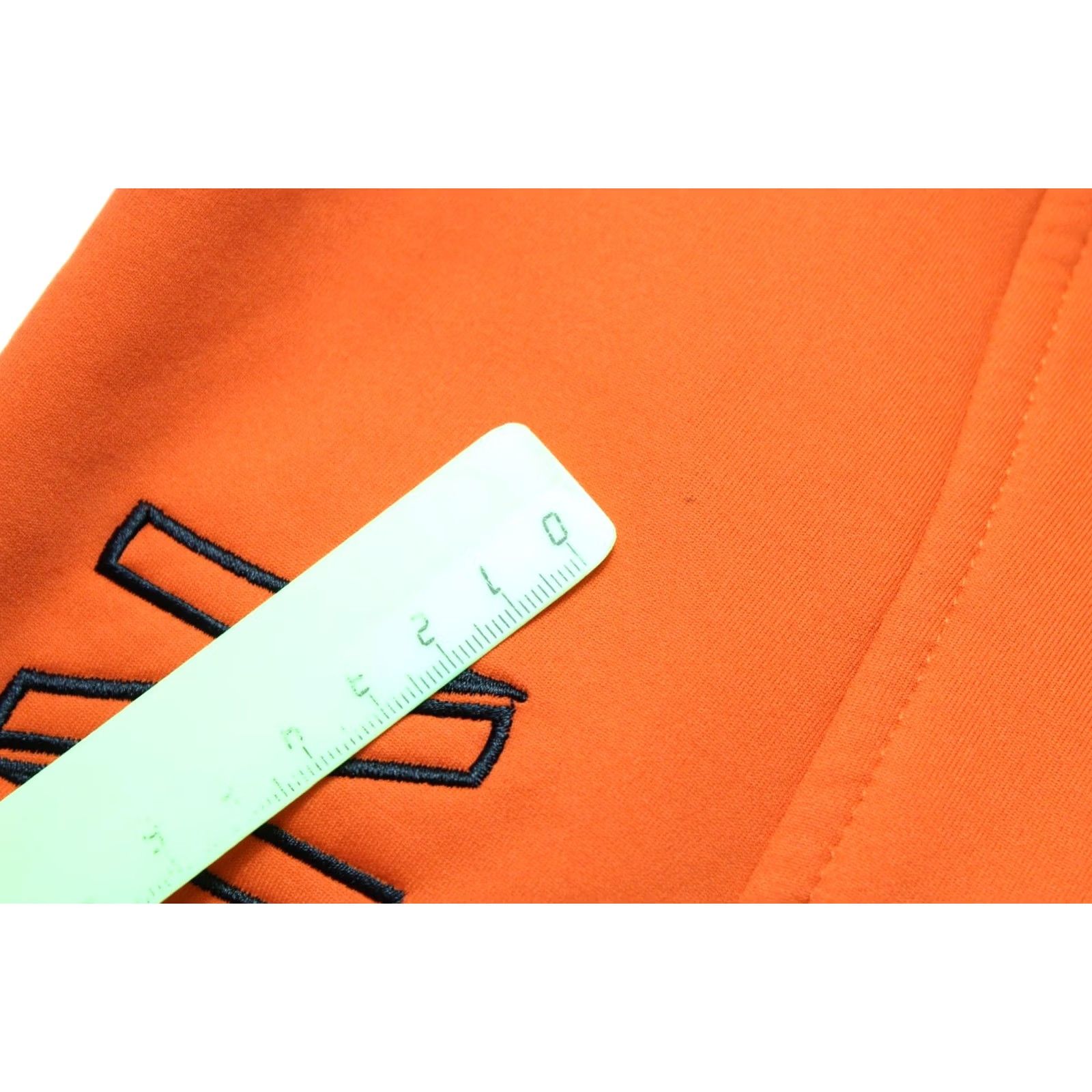 Vintage Jobman Sweatshirt Orange LARGE Asymmetrical Zip High Collar Men's Workwear Size US L / EU 52-54 / 3 - 7 Thumbnail
