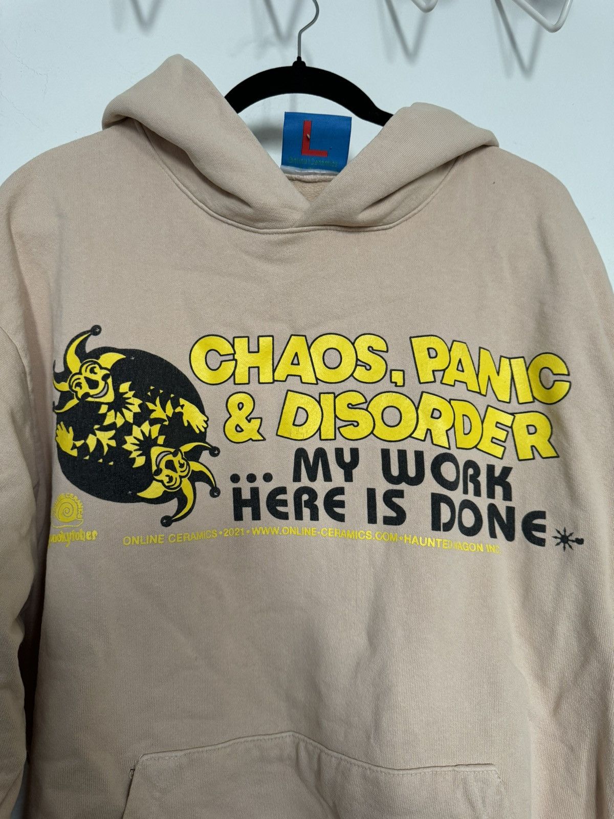 Online Ceramics My Work Here is Done Hoodie Size US L / EU 52-54 / 3 - 4 Thumbnail