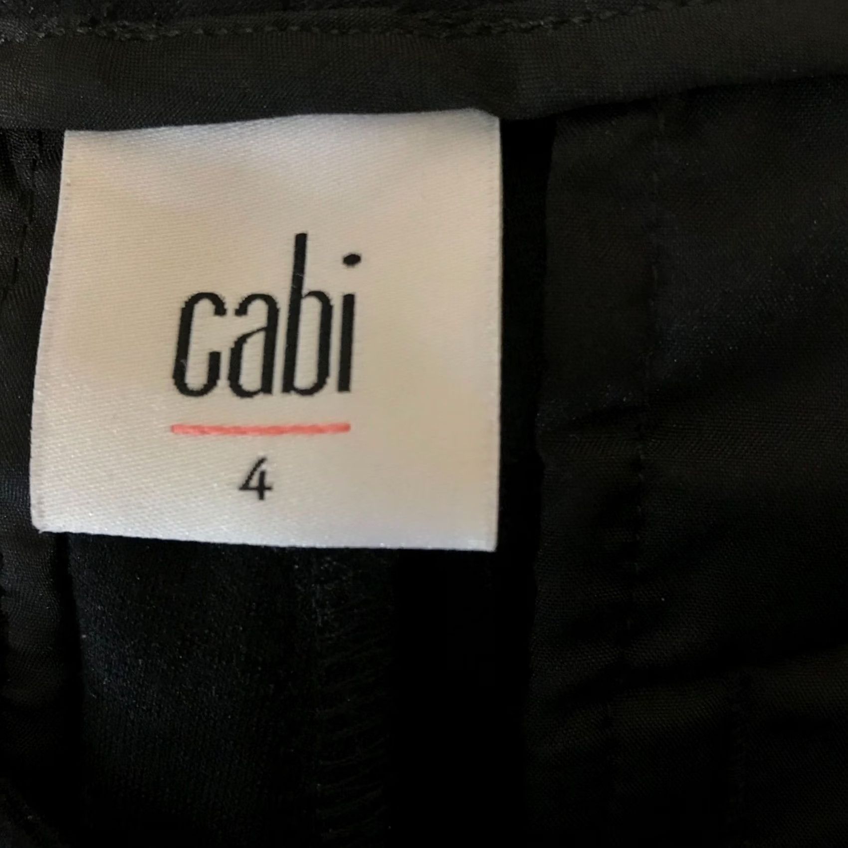 Vintage CABI Women's 4 Black Rayon Blend Slack Pants Style 3573 Size 27" / US 4 / IT 40 - 6 Thumbnail