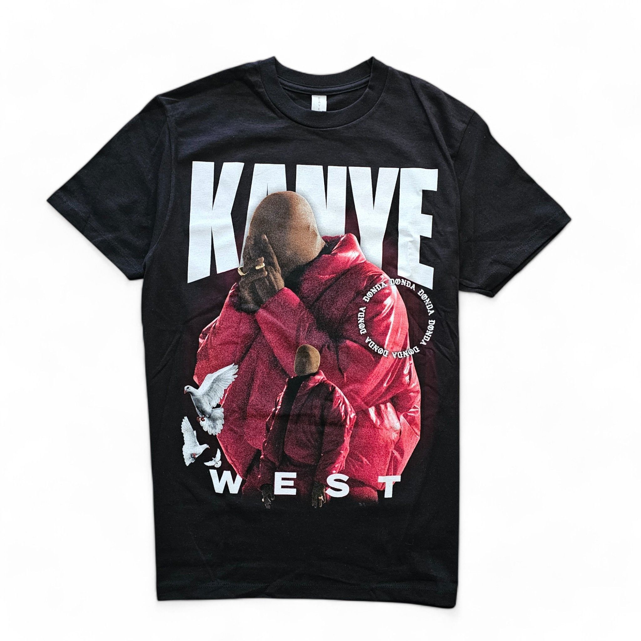 Vintage Kanye West Donda Hip Hop T-shirt -black - S Size US S / EU 44-46 / 1 - 1 Thumbnail