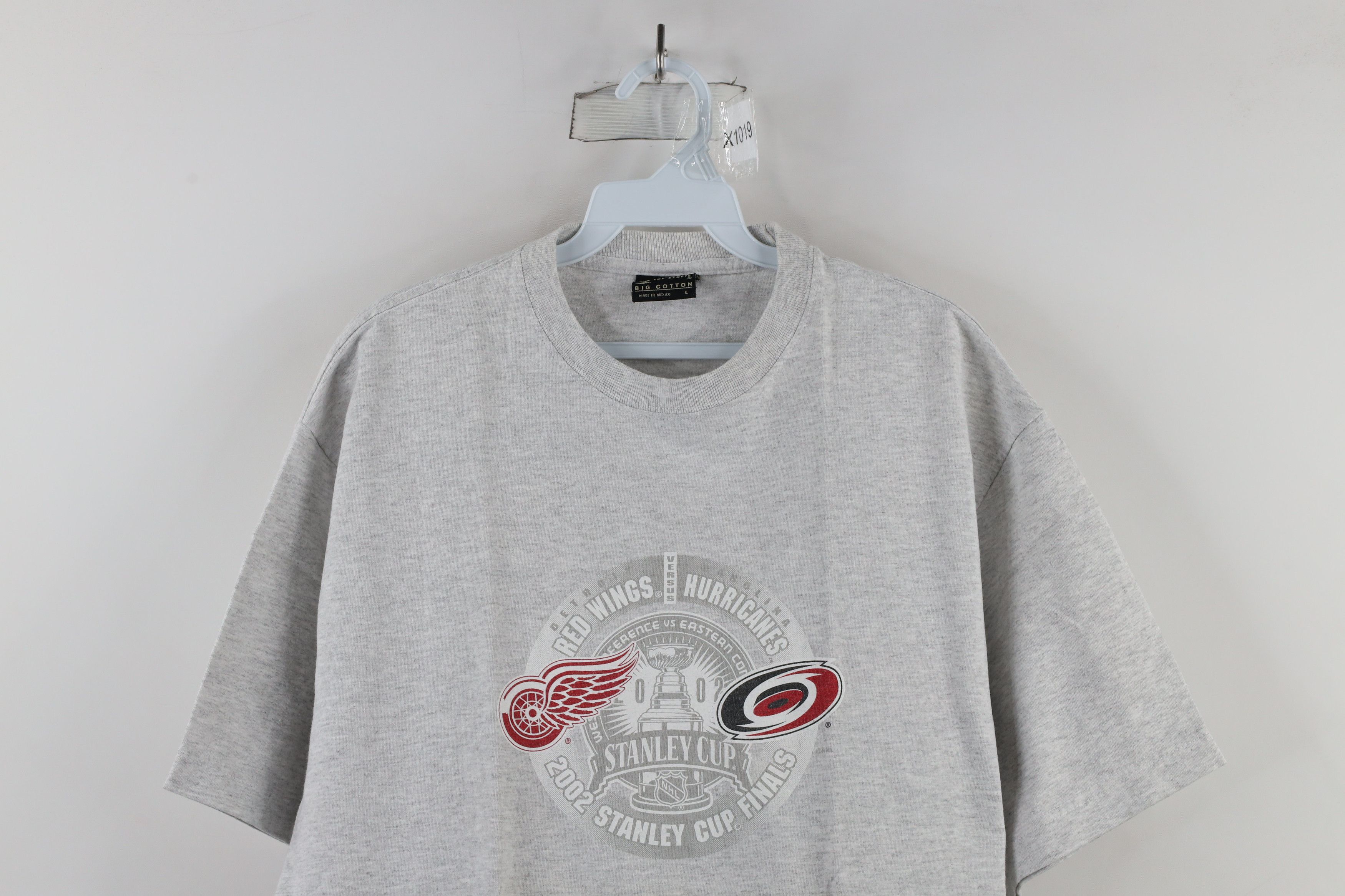 Vintage Vintage Y2K Cup Champs Detroit Red Wings Hockey T-Shirt Size US L / EU 52-54 / 3 - 2 Thumbnail