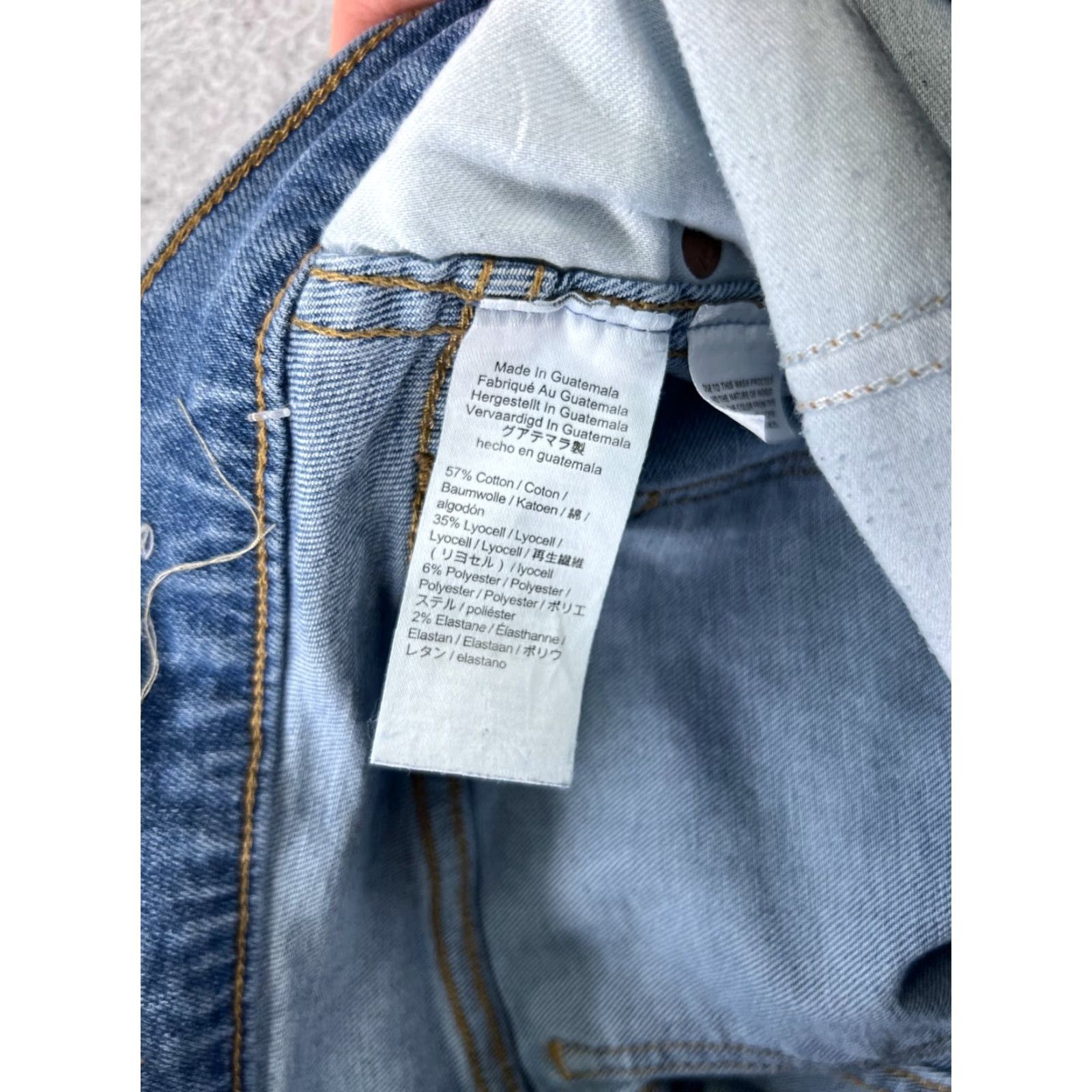 Madewell Madewell Jeans Womens 27 Blue Denim High Rise Skinny Leg Cotton 27x27 Jeans Women's 27 Blue 10" Rise Size 27" / US 4 / IT 40 - 7 Thumbnail