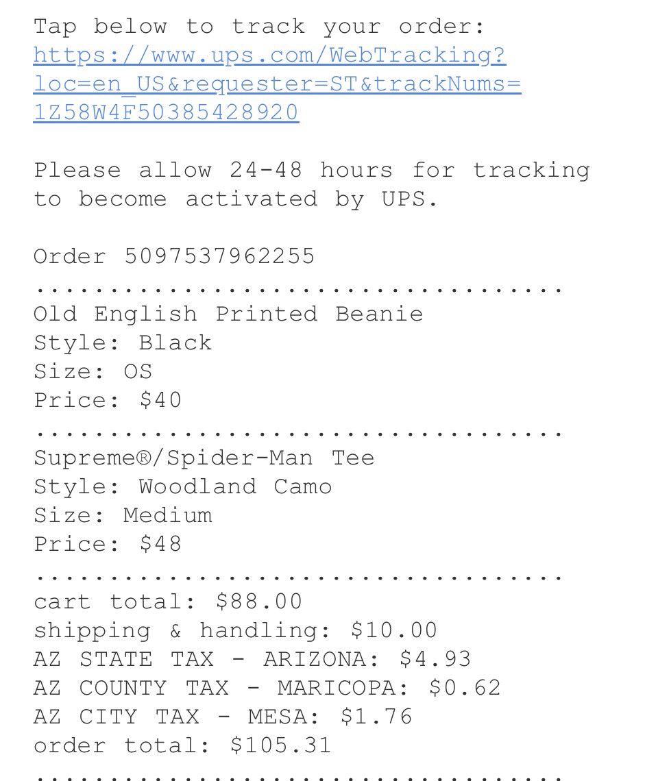 Supreme Supreme spider man tee camo Size US M / EU 48-50 / 2 - 8 Thumbnail