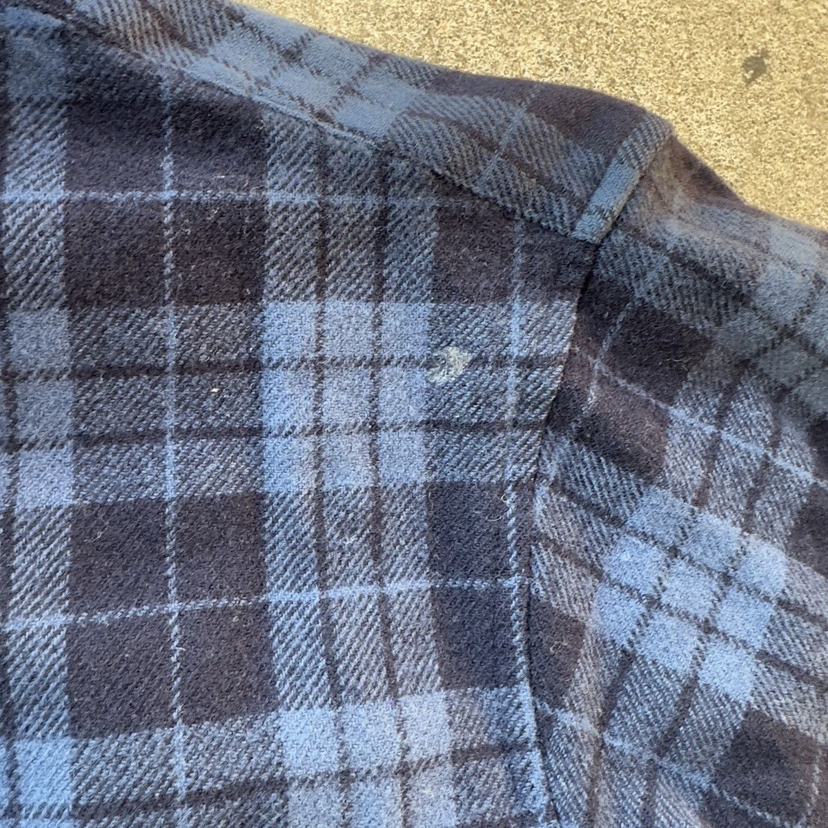Pendleton Pendleton Board Shirt 100% Wool Plaid Blue Mens Medium Size US M / EU 48-50 / 2 - 5 Thumbnail