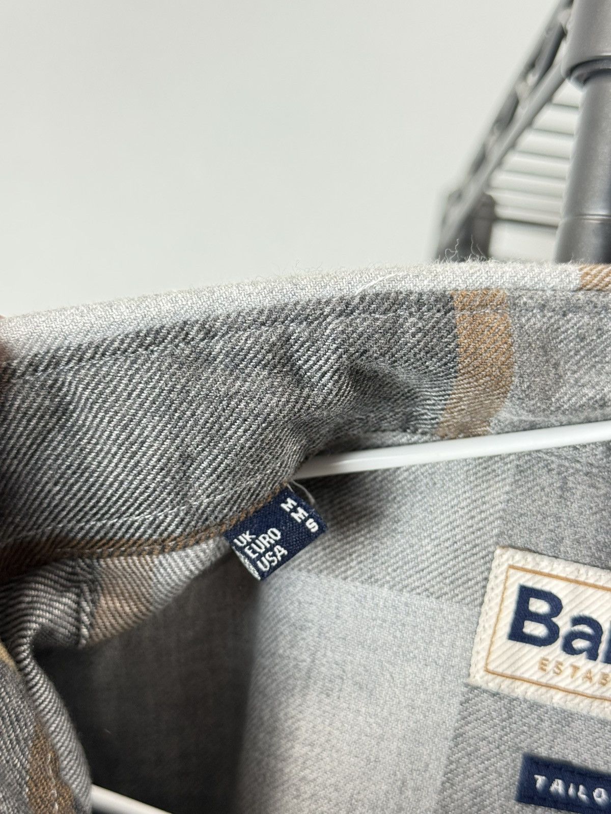Barbour Vintage Barbour Checkered Plaid Shirt Size US M / EU 48-50 / 2 - 8 Thumbnail