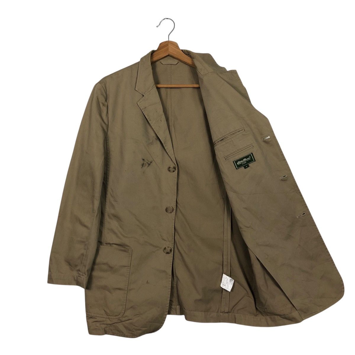 Eddie Bauer 📌Vintage Chore Work Jacket Eddie Bauer Dupont Issey Miyake Size US S / EU 44-46 / 1 - 12 Thumbnail
