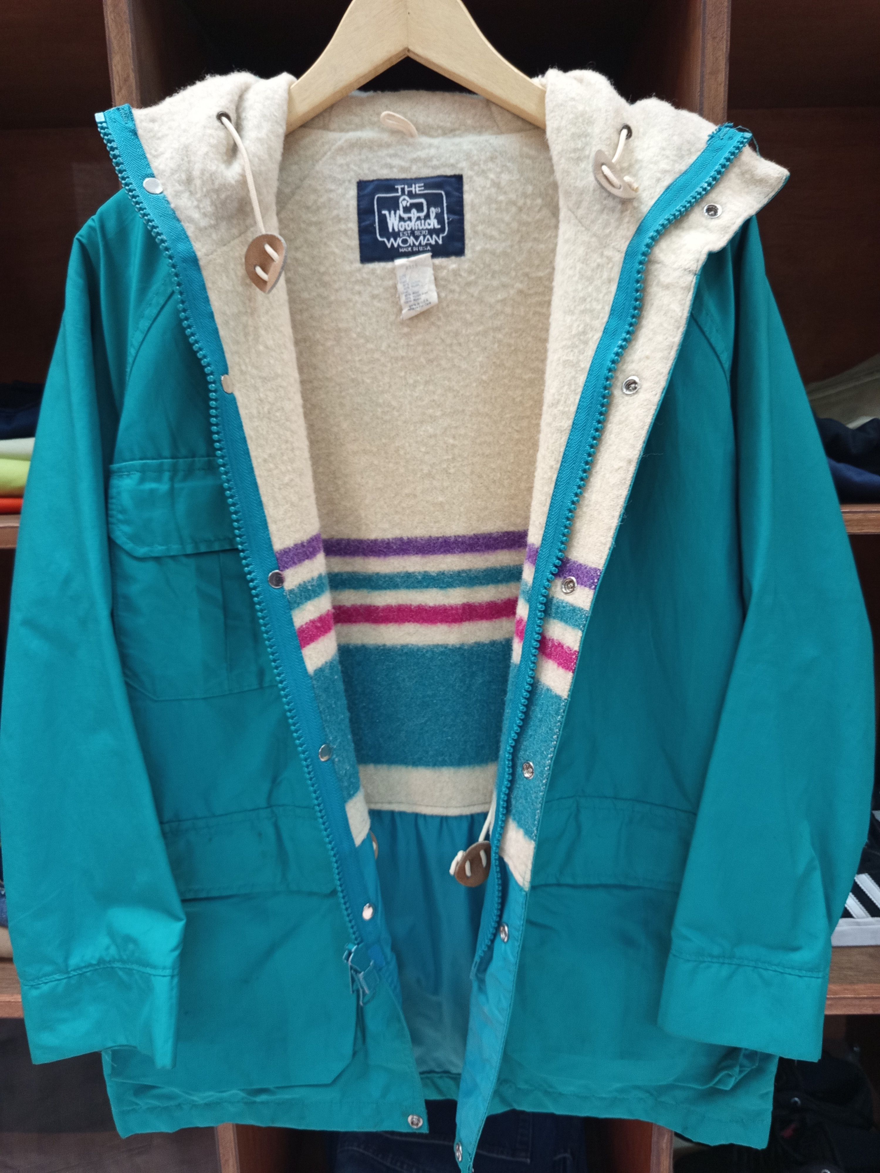 Vintage 1980s WOOLRICH Mountain Jacket Size S / US 4 / IT 40 - 8 Thumbnail