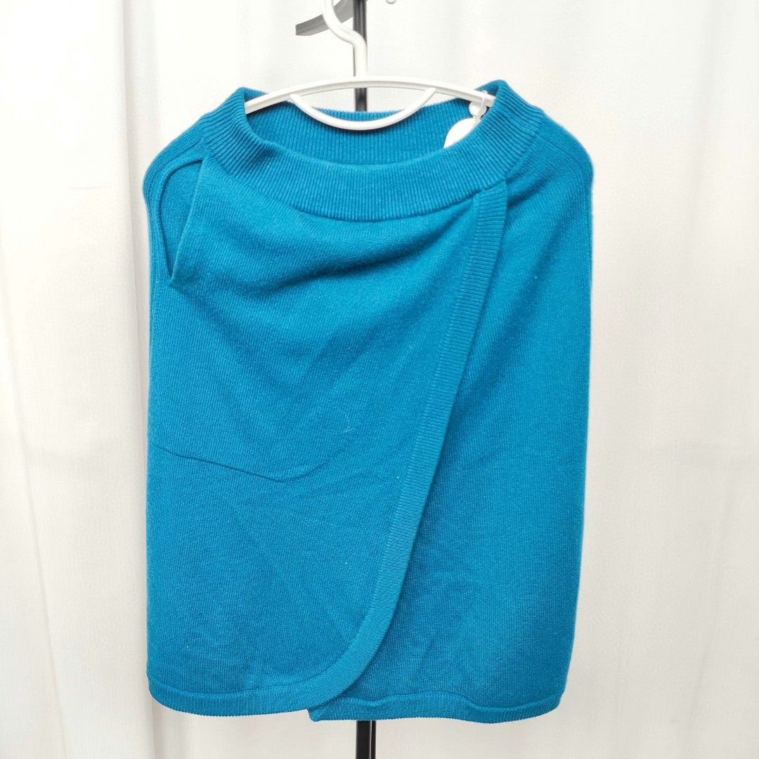 Hermes Hermes Wool Blue Skirt 34 Women Size 34" / US 12 / IT 48 - 1 Thumbnail
