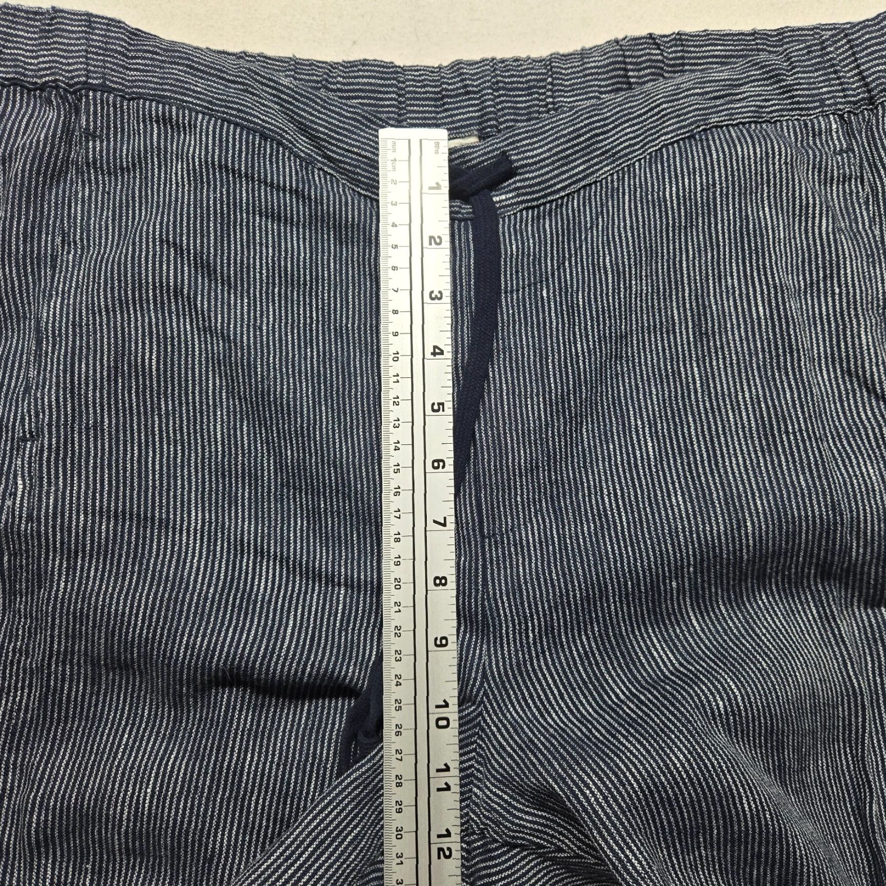 Coldwater Creek Coldwater Creek Pants Cropped Wide-Leg Black Women Adult PL Petite Linen Blend Pockets 90s Bohemian Size 36" / US 14 / IT 50 - 5 Thumbnail