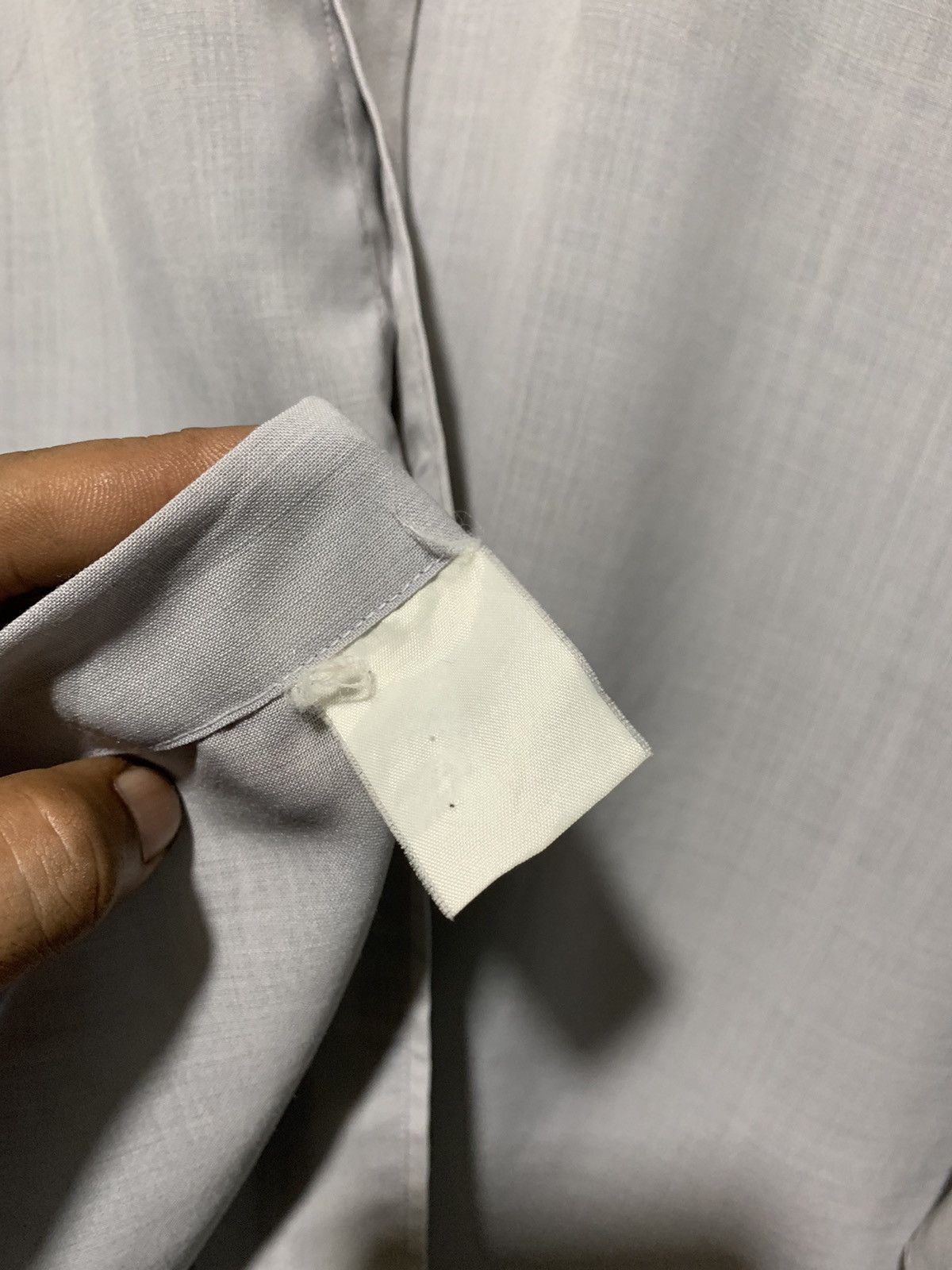 Yves Saint Laurent Vintage Yves Saint Laurent luxury grey button up shirt Size US XL / EU 56 / 4 - 9 Thumbnail