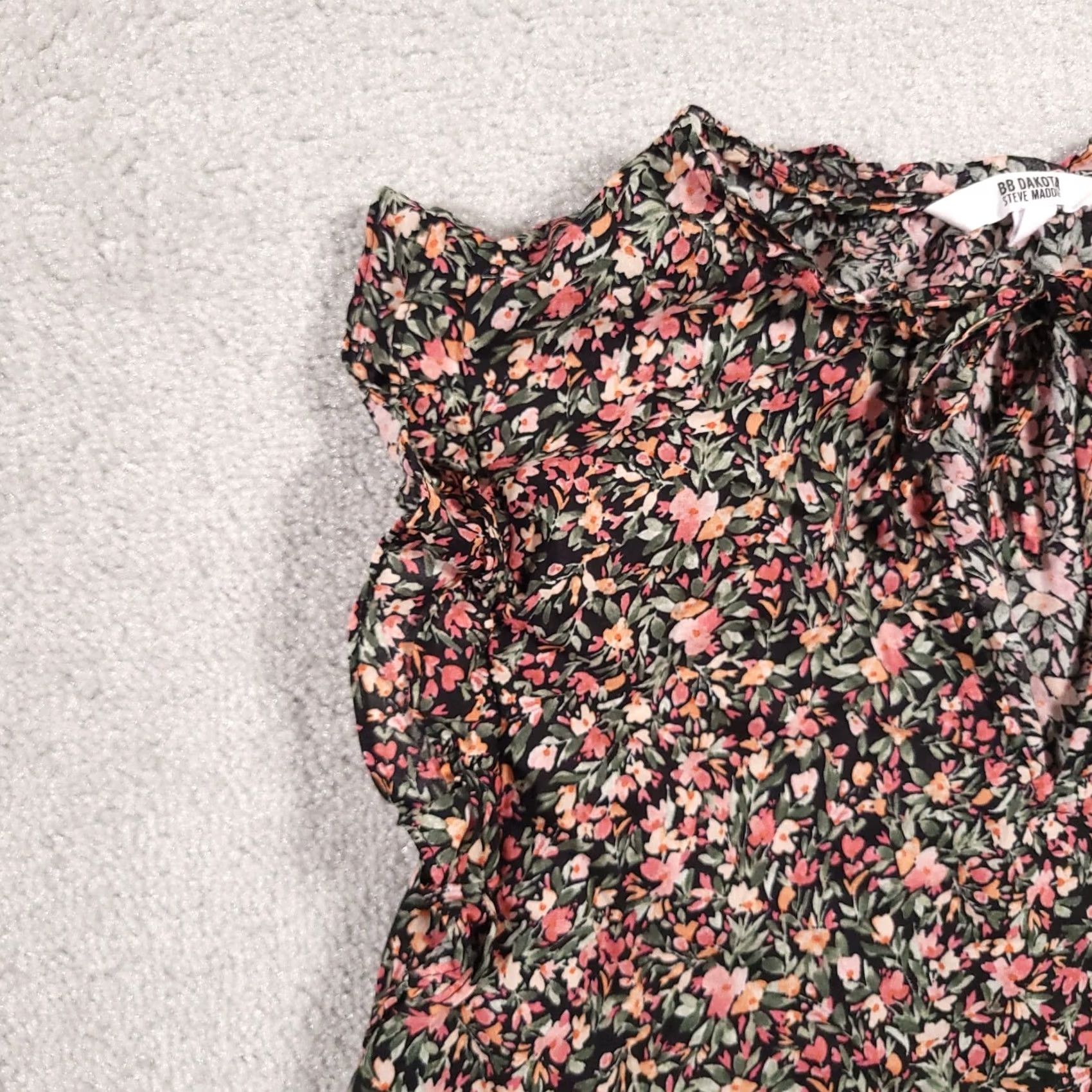 Steve Madden Steve Madden BB Dakota Tank Women's L Floral Boho Sleeveless Blouse Size L / US 10 / IT 46 - 5 Thumbnail