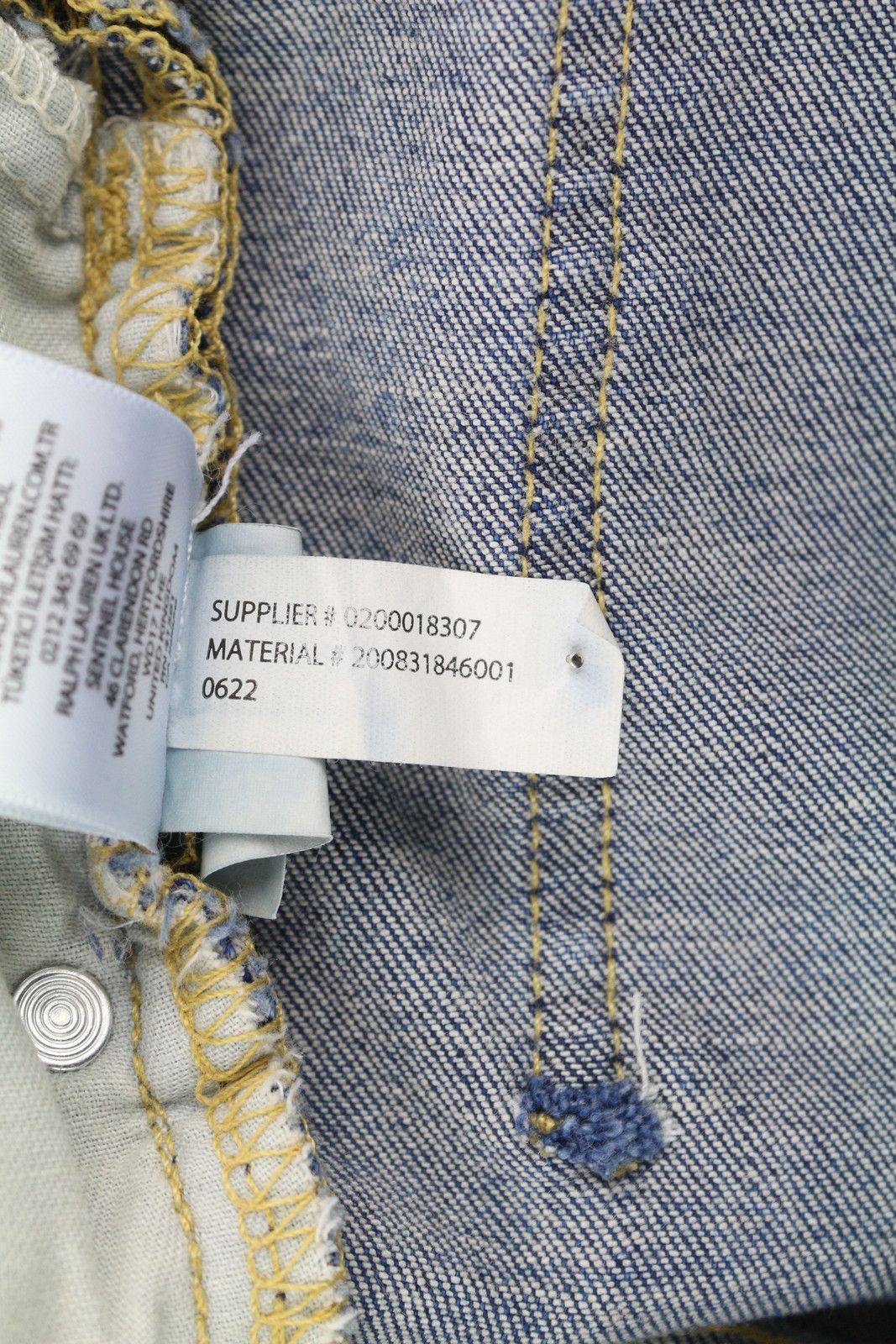 Lauren Ralph Lauren LEGACY W27 High Rise Skinny Ankle Jeans 84701 Size 27" / US 4 / IT 40 - 10 Thumbnail