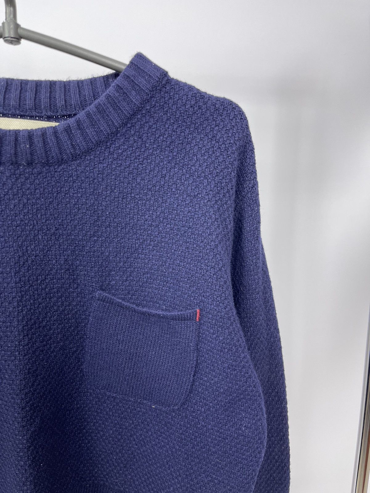 Oliver Spencer Oliver Spencer Sweater Knitwear Size S Blue Made in Portugal Size US S / EU 44-46 / 1 - 2 Thumbnail