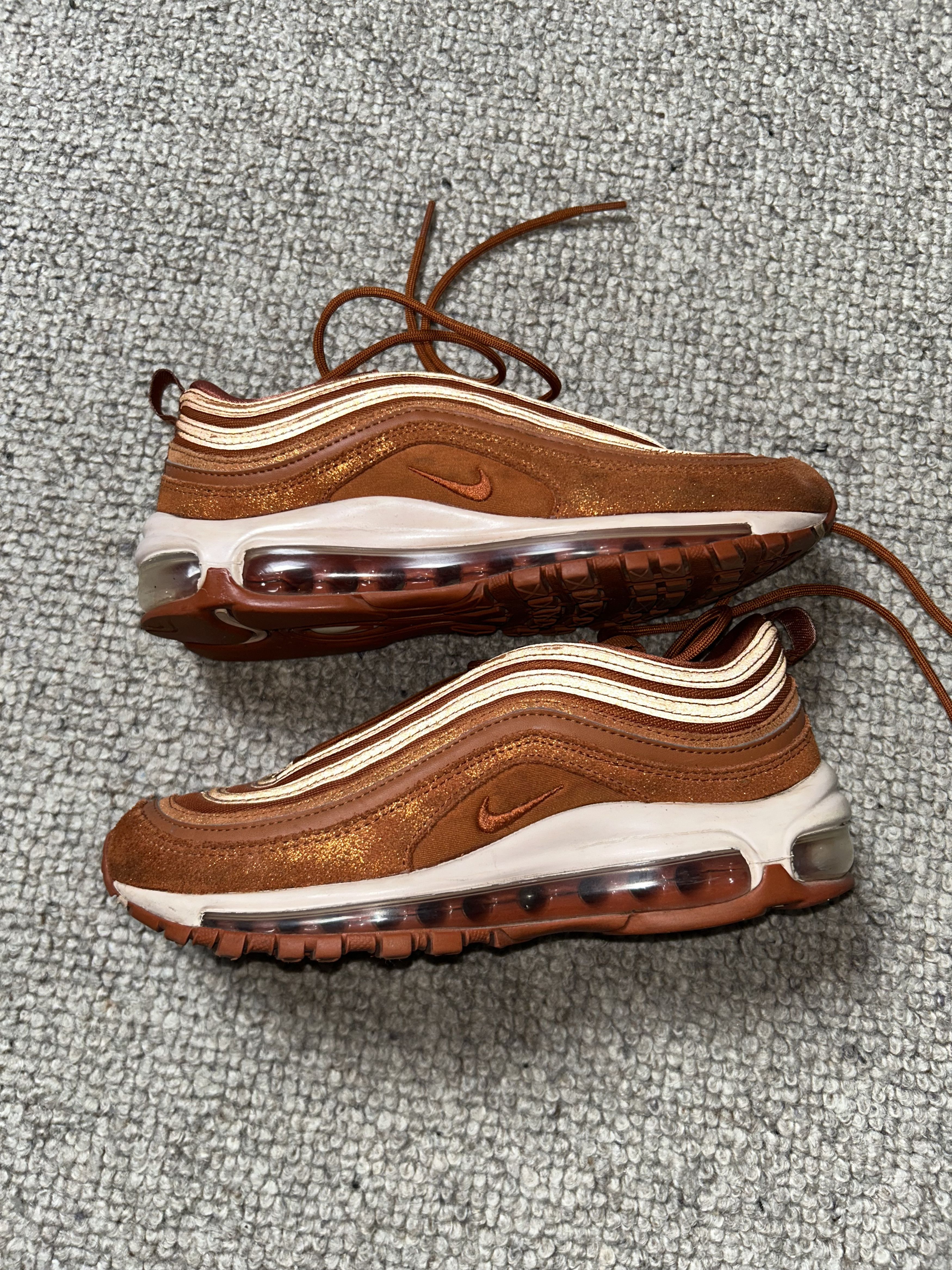 Nike Nike Air Max 97 Metallic Dark Russet (women’s) Size US 7.5 / IT 37.5 - 2 Thumbnail