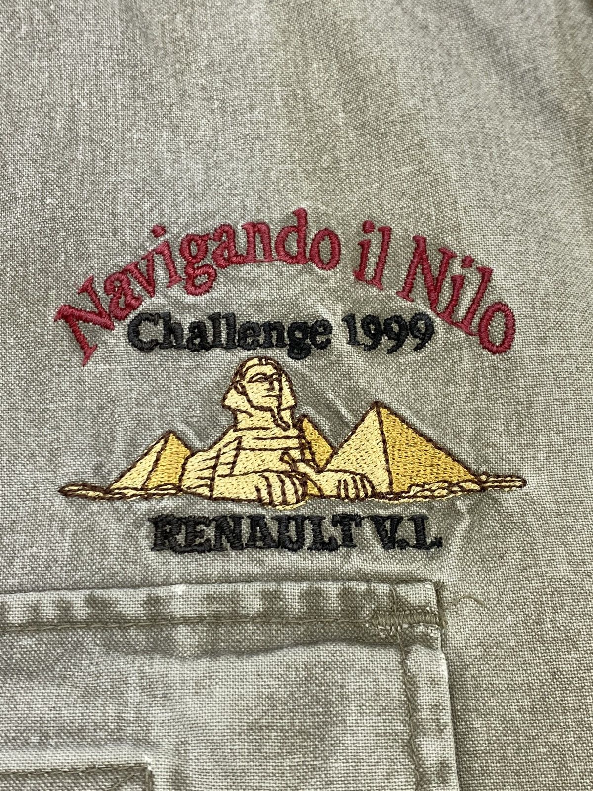 Vintage LASTDROP🔥1999 Challenge Renault V.I. Egypt Navigando IL Nilo Size US XL / EU 56 / 4 - 3 Thumbnail