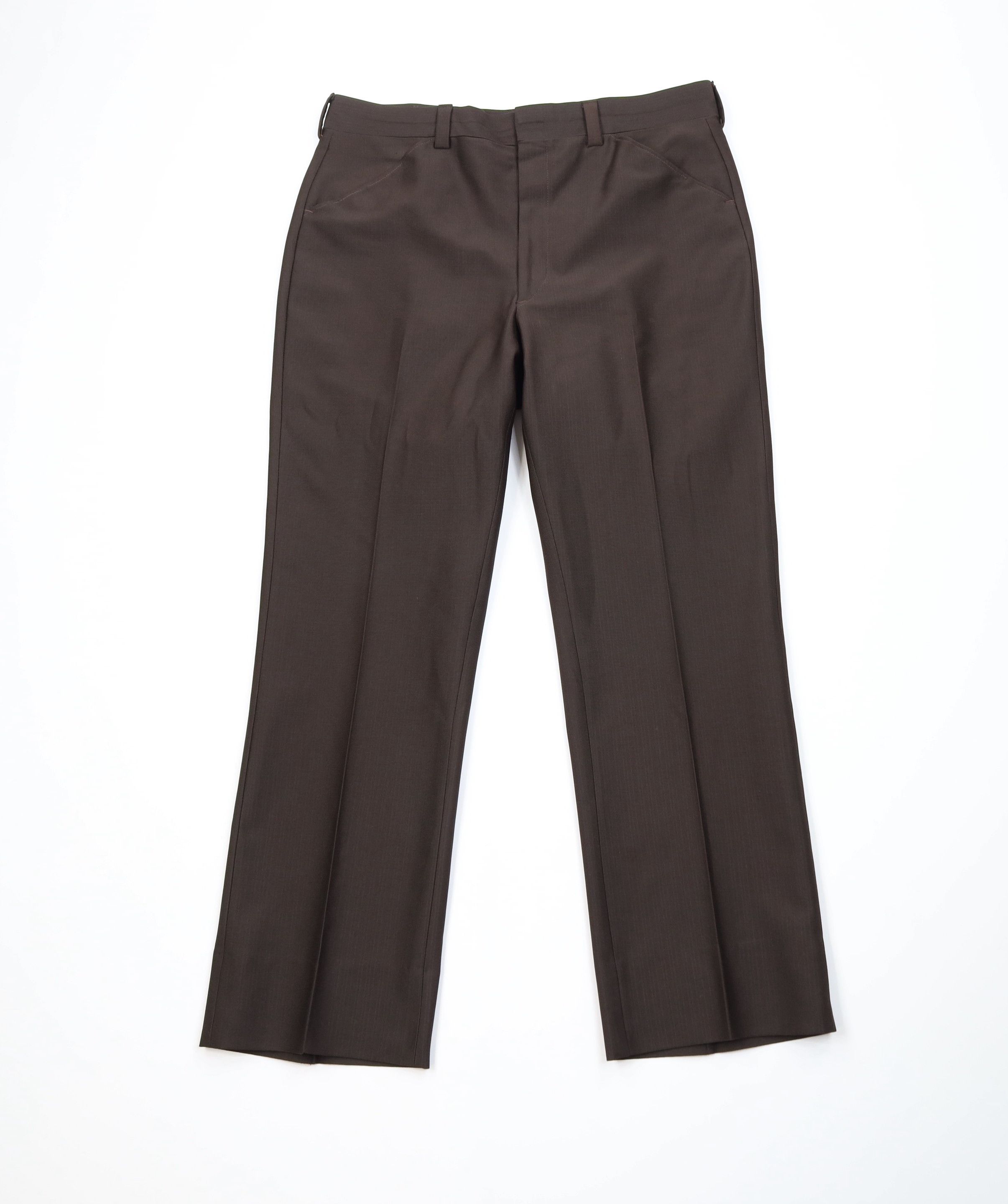 Vintage Vintage 60s 70s Streetwear Wide Leg Chino Pants Brown USA Size US 36 / EU 52 - 1 Thumbnail