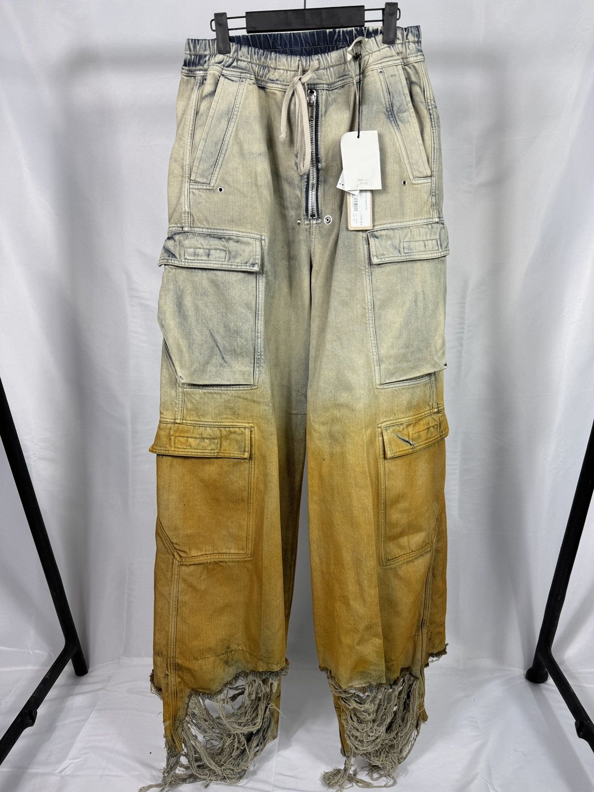 Rick Owens DRKSHDW Double Cargo Jumbo Bela Pants
