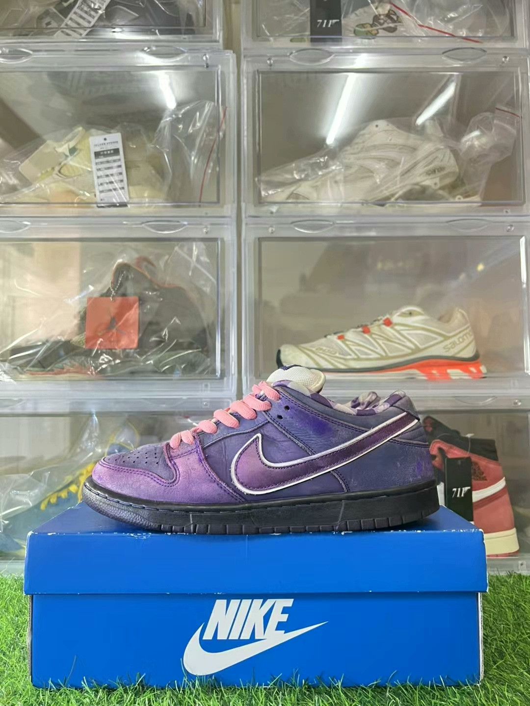 Nike nike dunk purple lobster sneakers size 42 Size US 9.5 / EU 42-43 - 1 Thumbnail