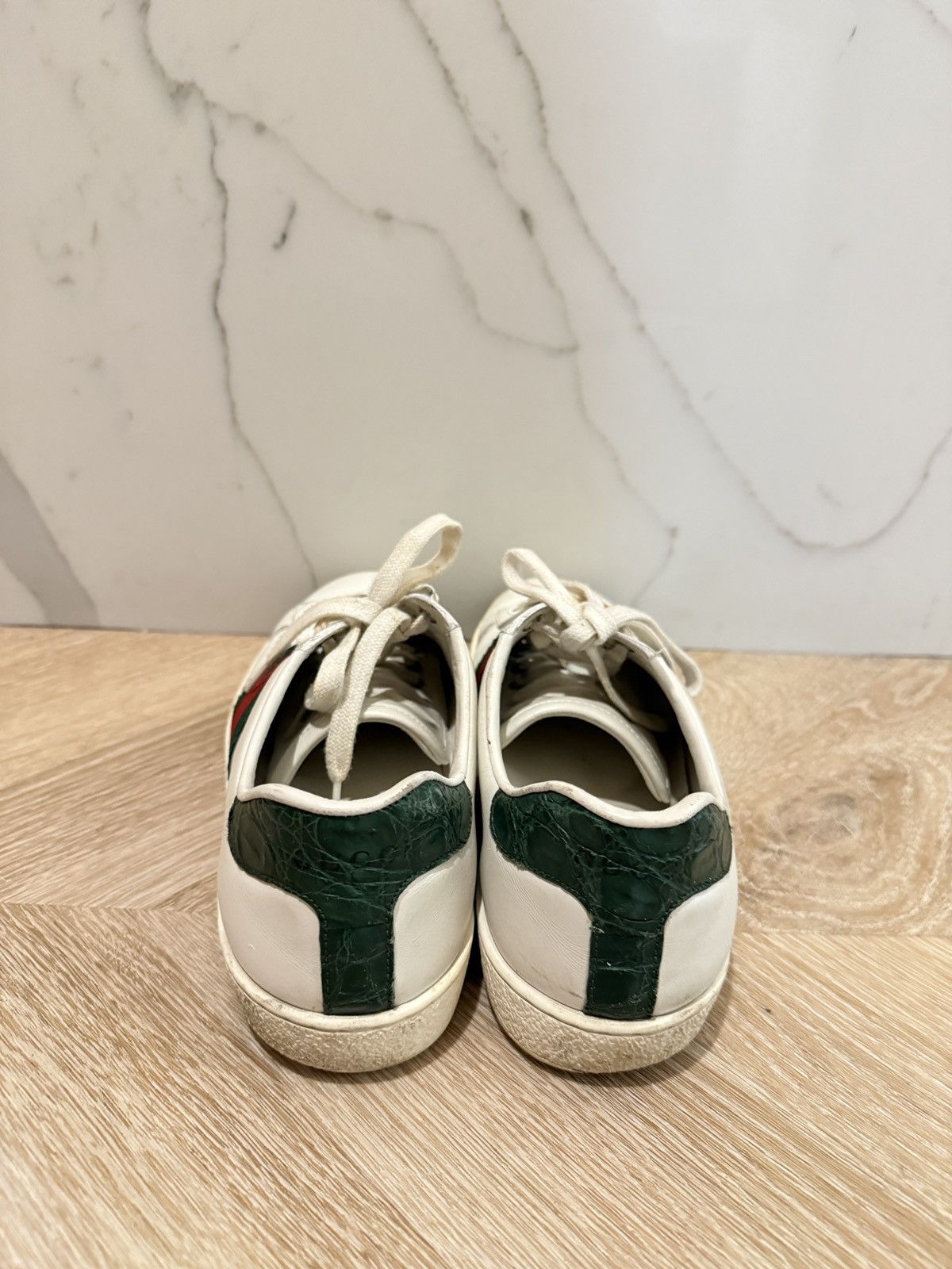 Gucci Men's Gucci Ace sneaker with Web US 7 Size US 7 / EU 40 - 2 Thumbnail