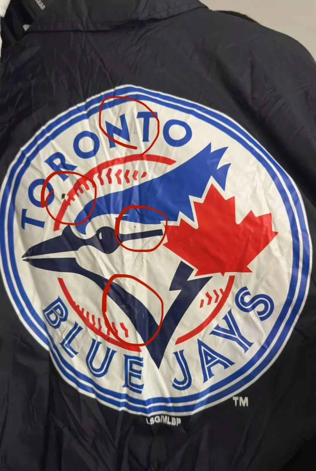 Vintage Toronto Blue Jays Merchandise Nylon Baseball Jacket Size US M / EU 48-50 / 2 - 4 Thumbnail