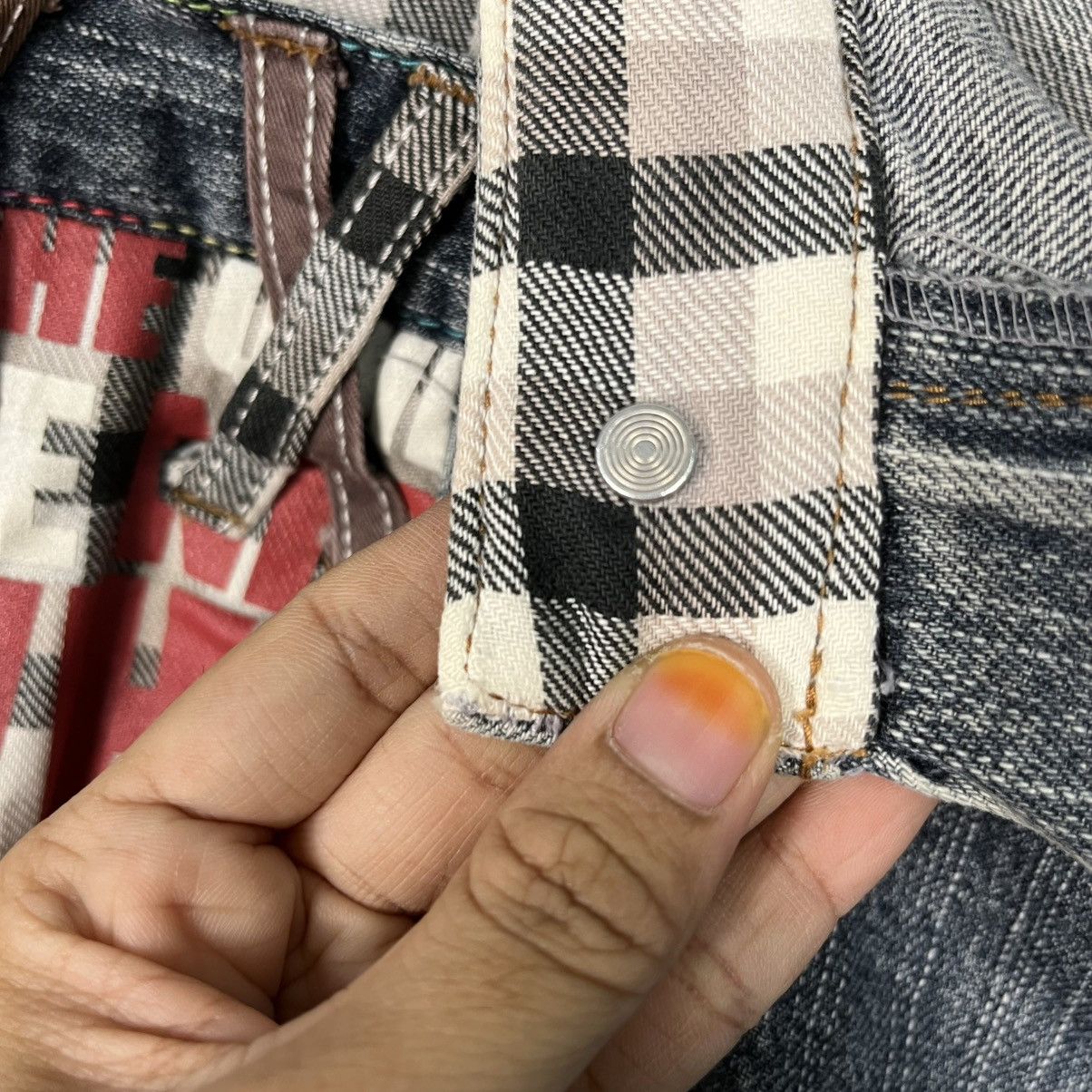 Seditionaries Vintage Antfui Double Waist Distressed Denim Jeans Size US 32 / EU 48 - 18 Thumbnail