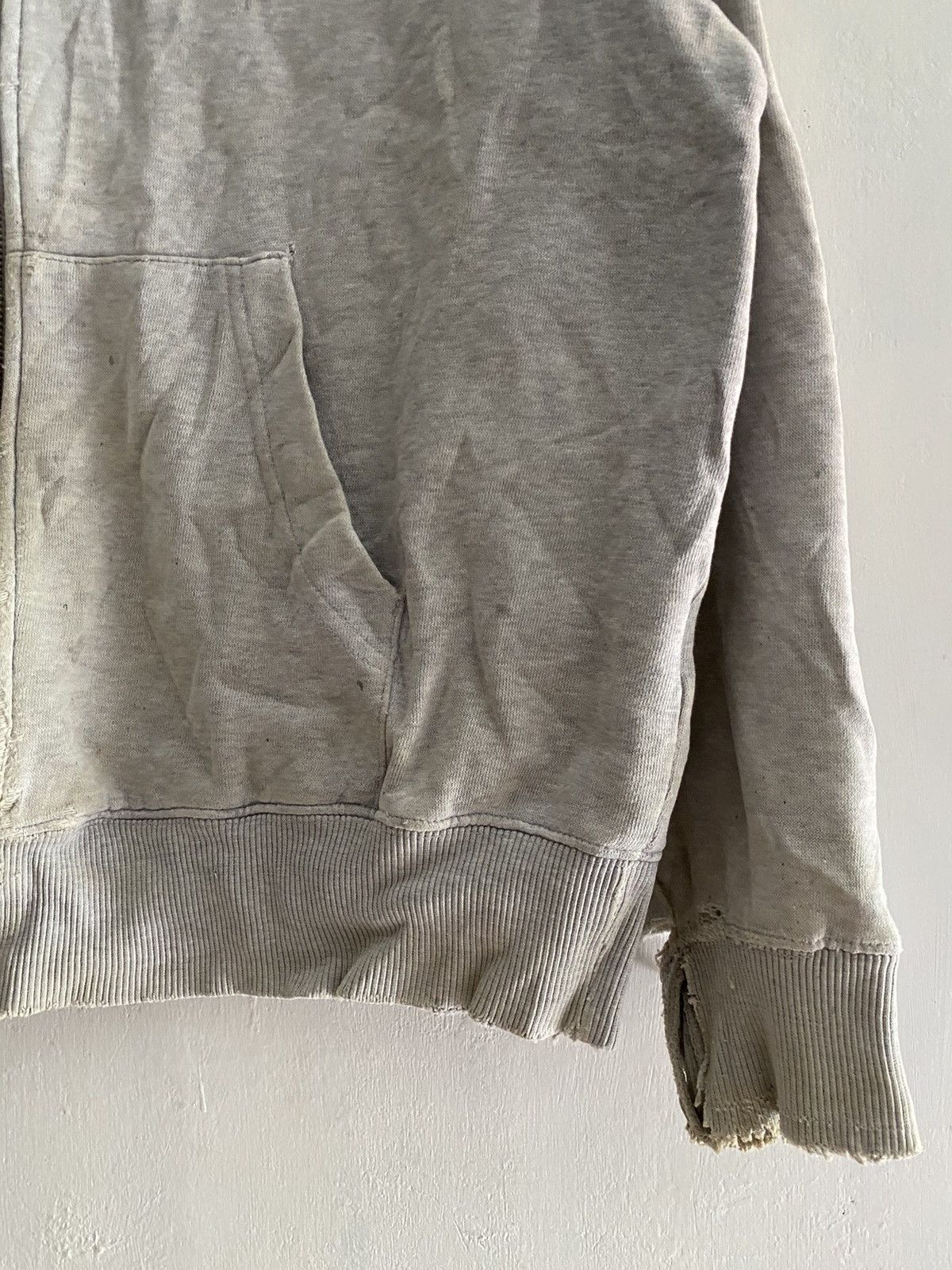 Oshkosh × Vintage 1980s oshkosh destroyed grunge hoodie Size US M / EU 48-50 / 2 - 5 Thumbnail