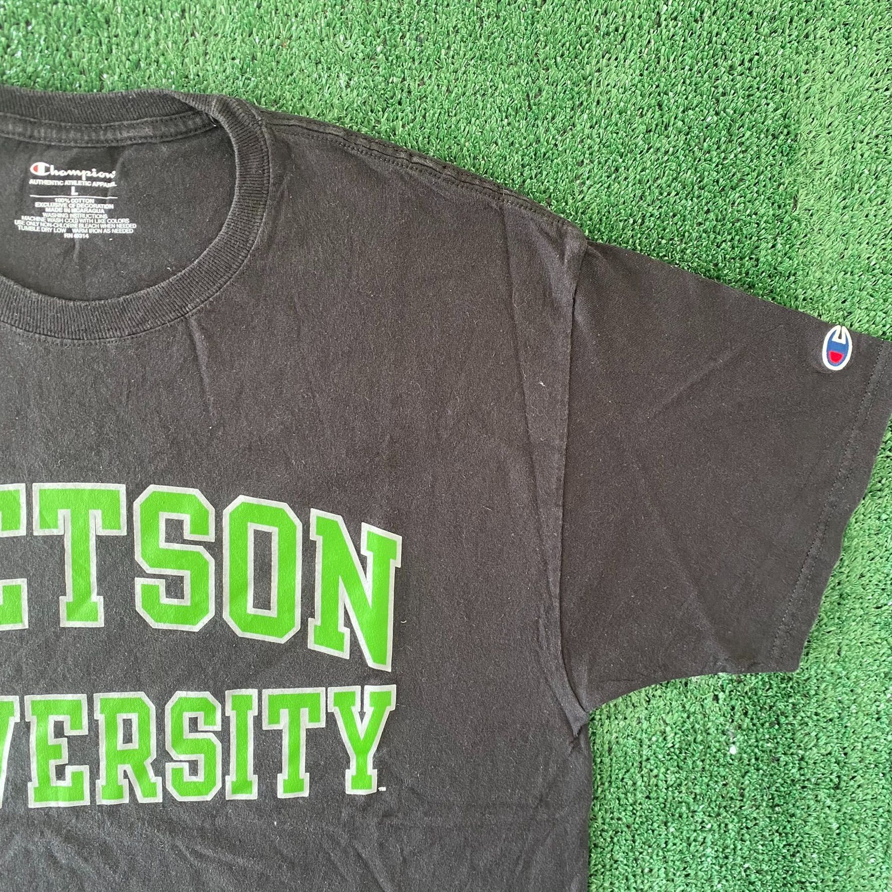Champion × Vintage Vintage Y2K Stetson University Shirt Champion College Tee Size US L / EU 52-54 / 3 - 3 Thumbnail