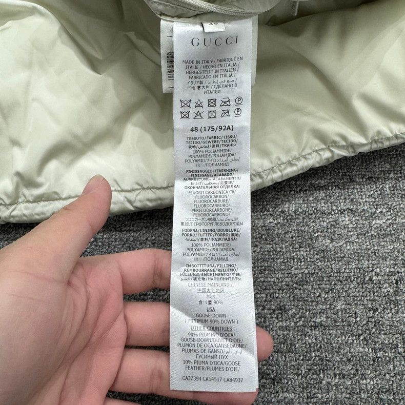Gucci Gucci Letter-printed down jacket 2506-Nextarrow Size US M / EU 48-50 / 2 - 5 Thumbnail