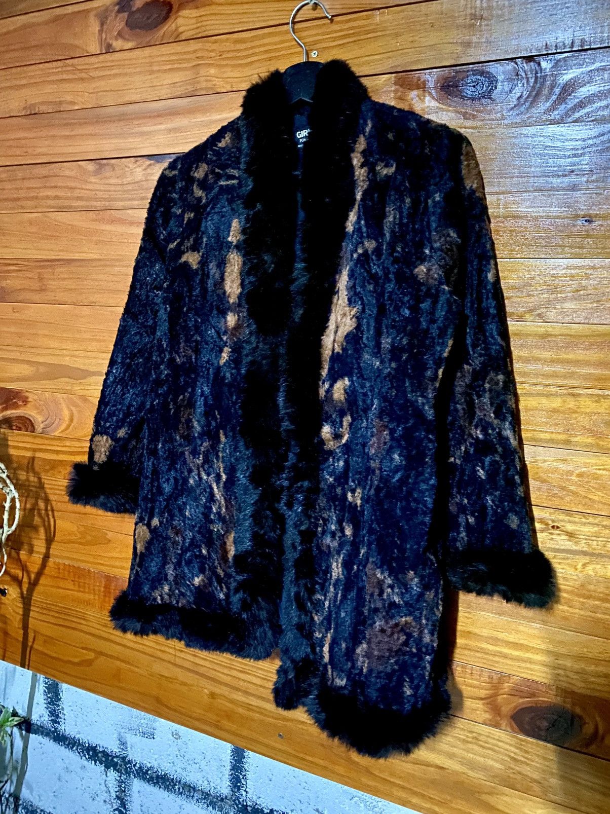 Vintage Vintage Girmes Faux Fur Coat | Made in West Germany Leopard Size M / US 6-8 / IT 42-44 - 4 Thumbnail