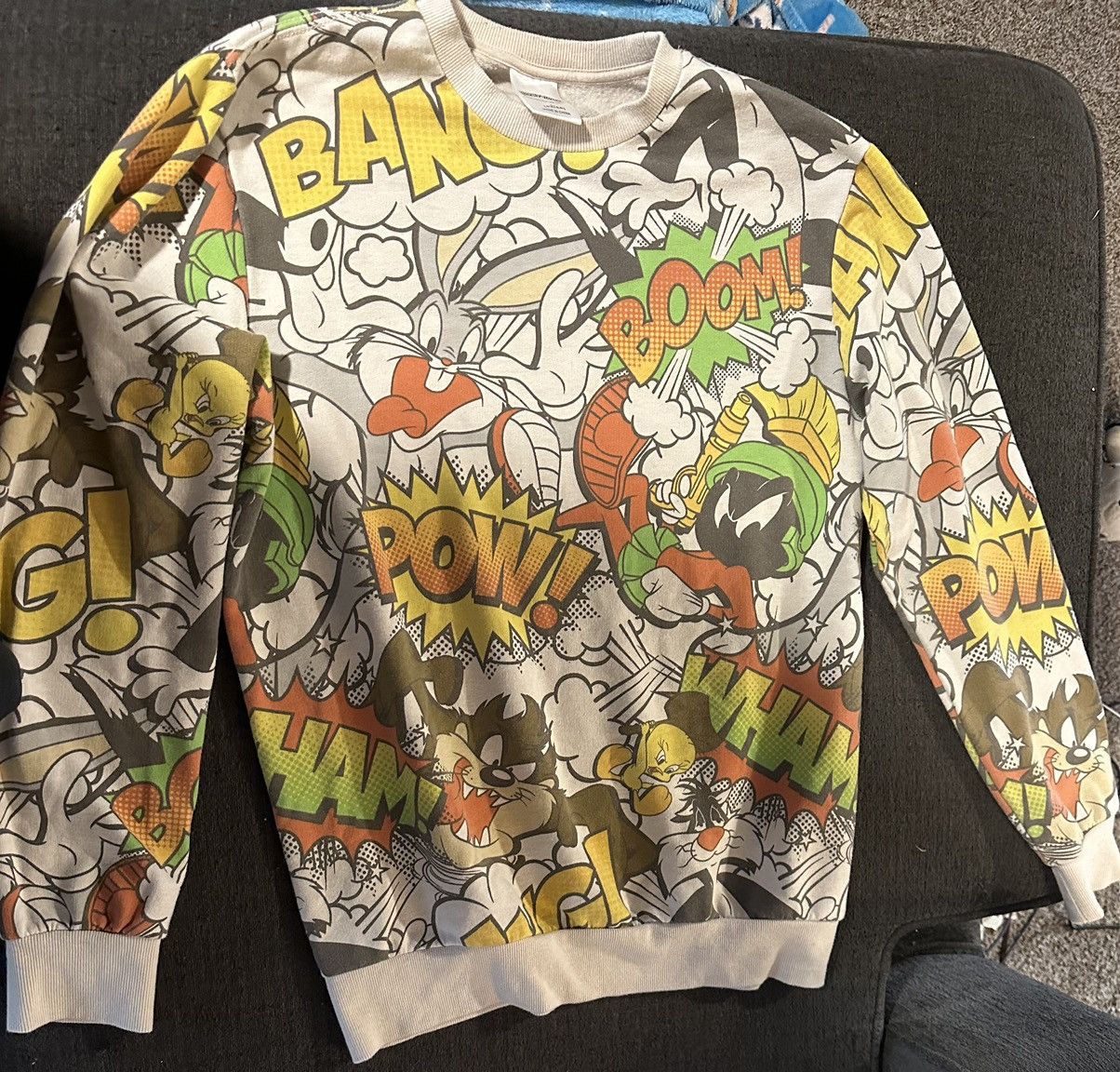 Other Vintage Looney Tunes all over sweatshirt L Size US L / EU 52-54 / 3 - 2 Thumbnail