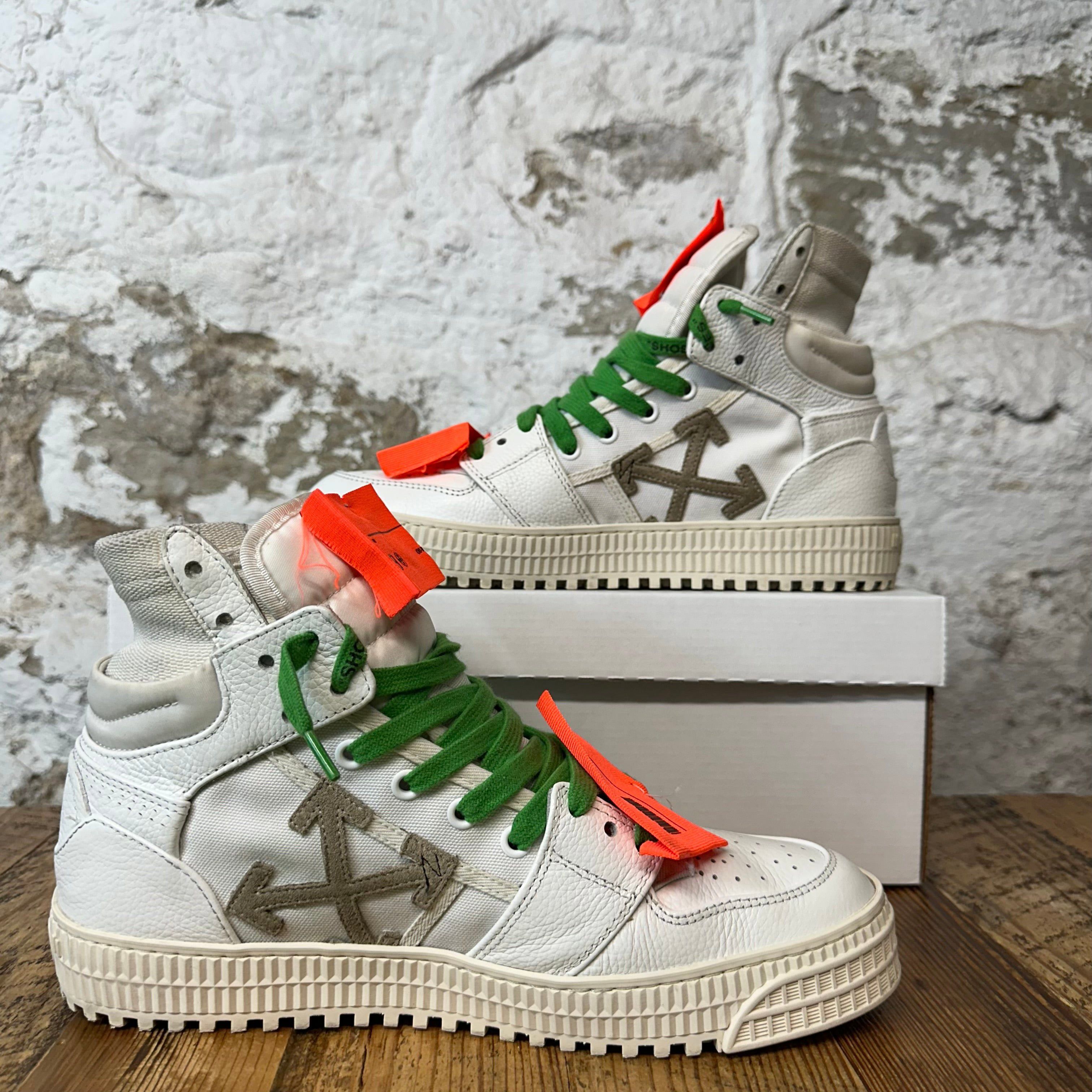 Off-White Off-White Court 3.0 Brown Arrow White Sneaker Sz 7 (40) Size US 7 / EU 40 - 2 Thumbnail