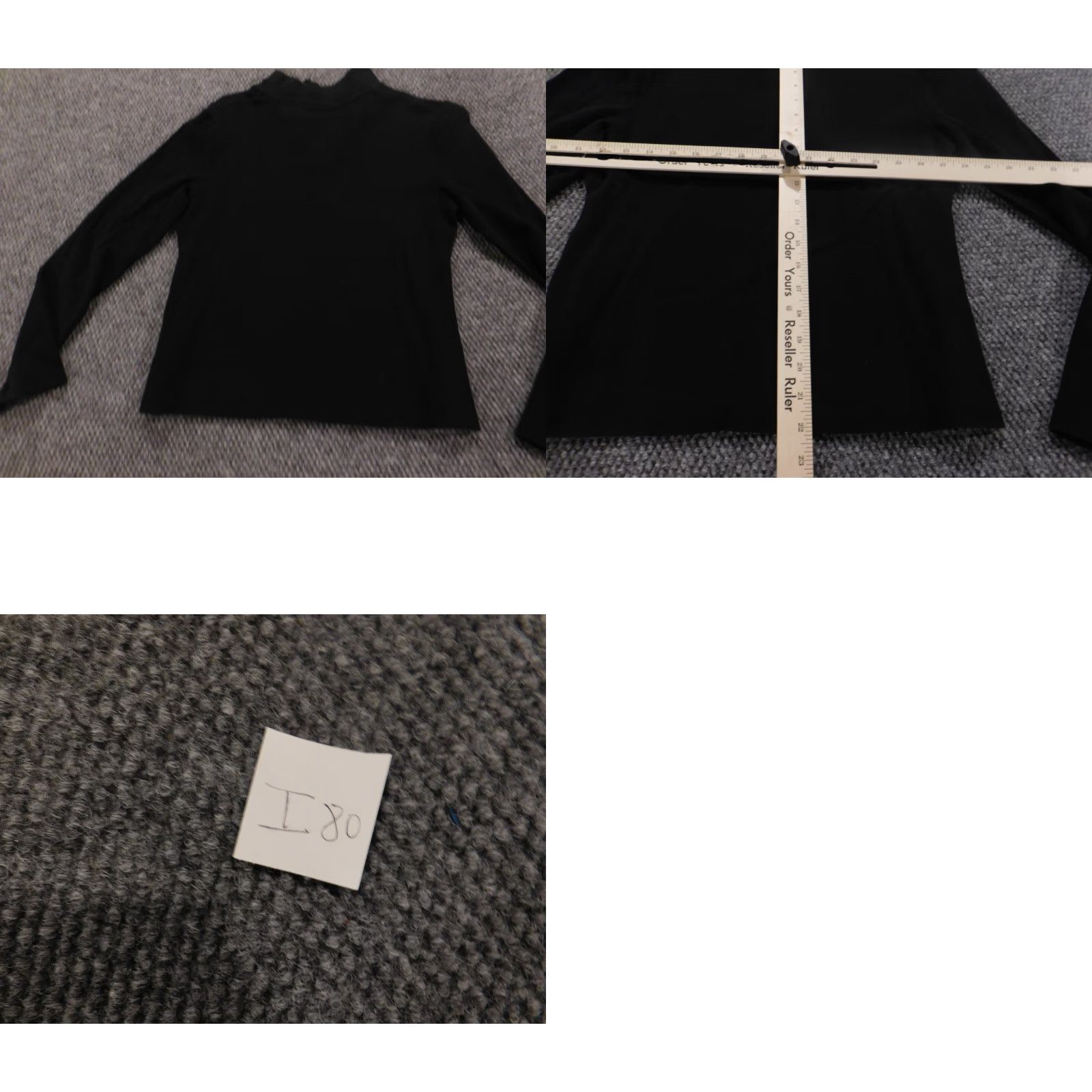 Croft & Barrow Croft & Barrow Blouse Womens M Black Cotton Polyester Rayon Crew Neck Pullover Casual Stretch Button Regular Traditional Vintage not applicable Size M / US 6-8 / IT 42-44 - 8 Thumbnail