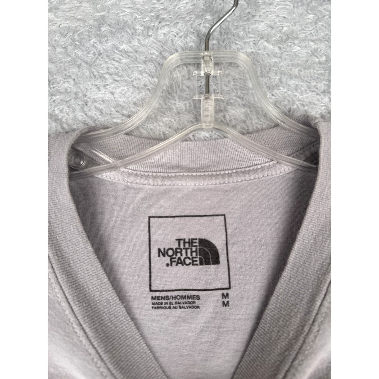 The North Face The North Face Outdoor Shirt Adult Medium Gray Cotton Short Sleeve Crew Neck Hiker Mens Size US M / EU 48-50 / 2 - 7 Thumbnail