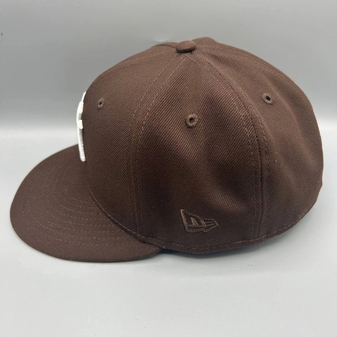 New Era New York Yankees Hat Men 7 1/4 Brown World Series Fitted Cap Size ONE SIZE - 4 Thumbnail
