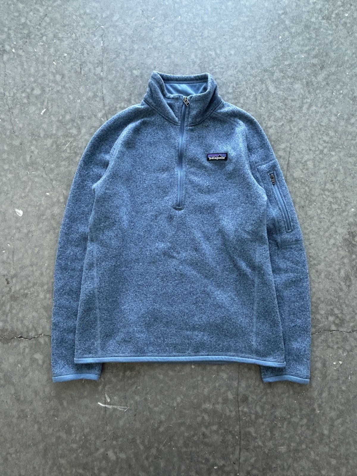 Patagonia Blue Patagonia Quarter Zip Sweatshirt Size US S / EU 44-46 / 1 - 1 Thumbnail
