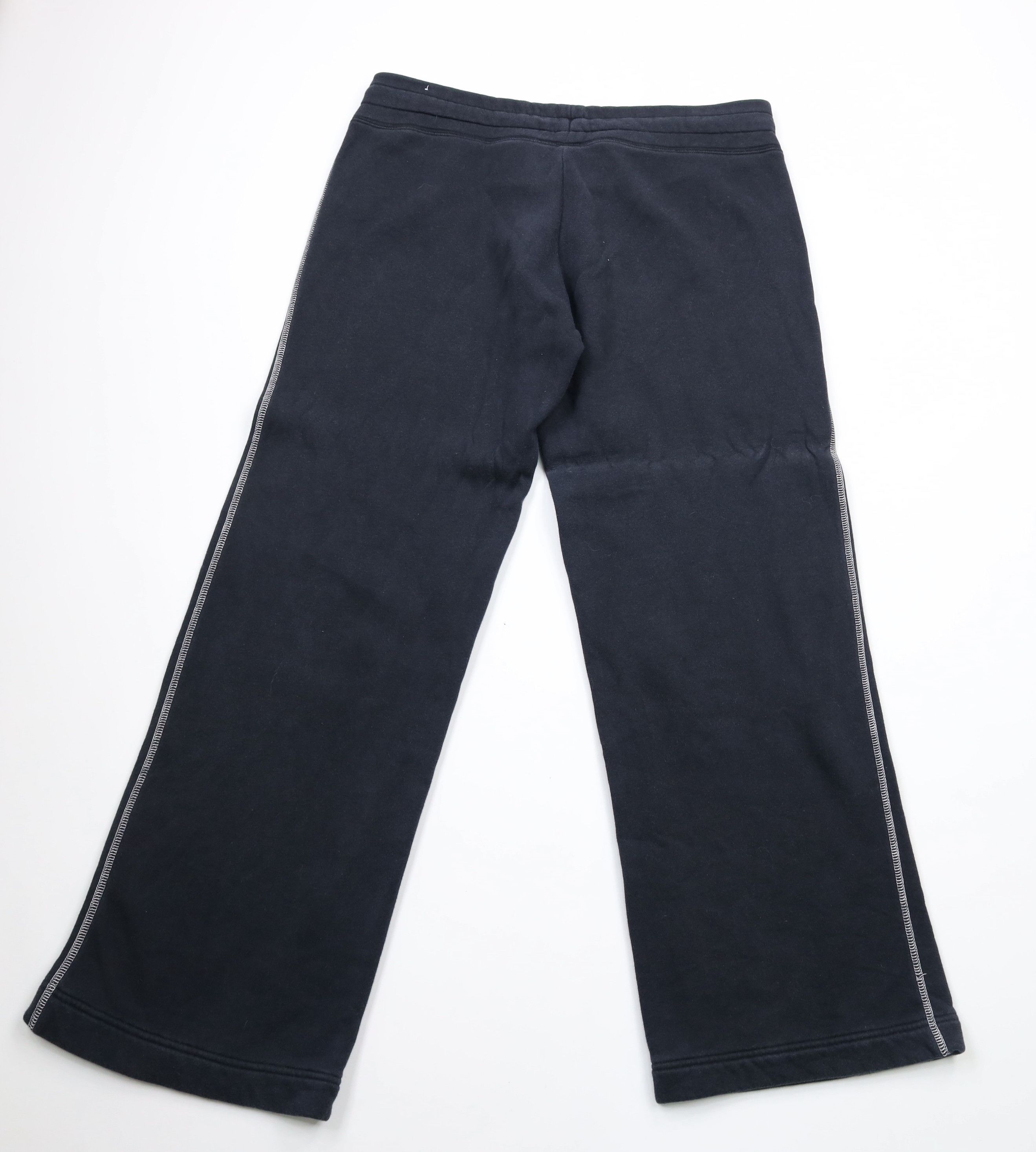 Nike × Vintage Vintage Nike Scott Mini Swoosh Flared Wide Leg Sweatpants Size 37" - 7 Thumbnail