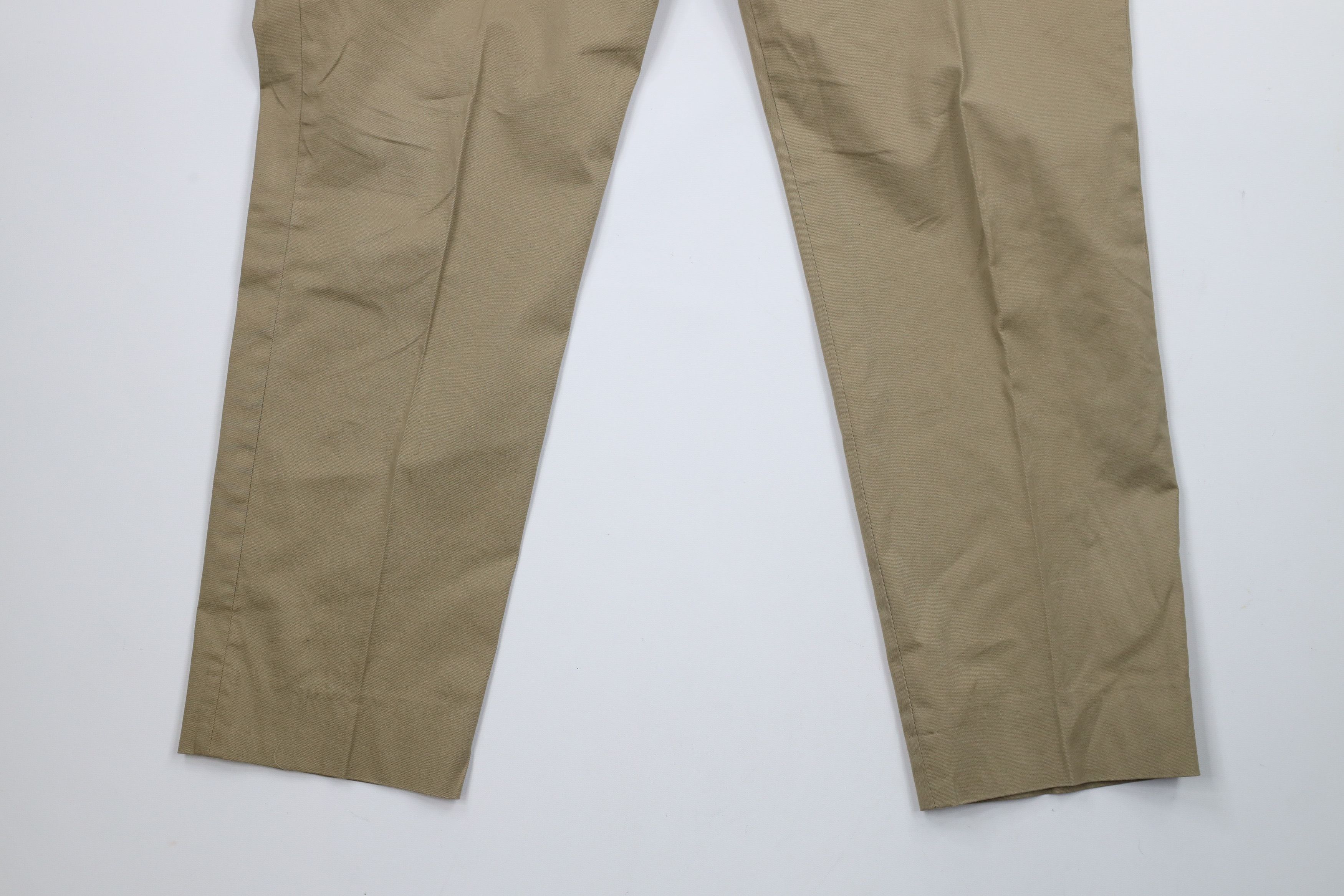 J.Crew × Vintage J Crew Bowery Classic Fit Stretch Chino Pants Beige Brown Size US 36 / EU 52 - 4 Thumbnail