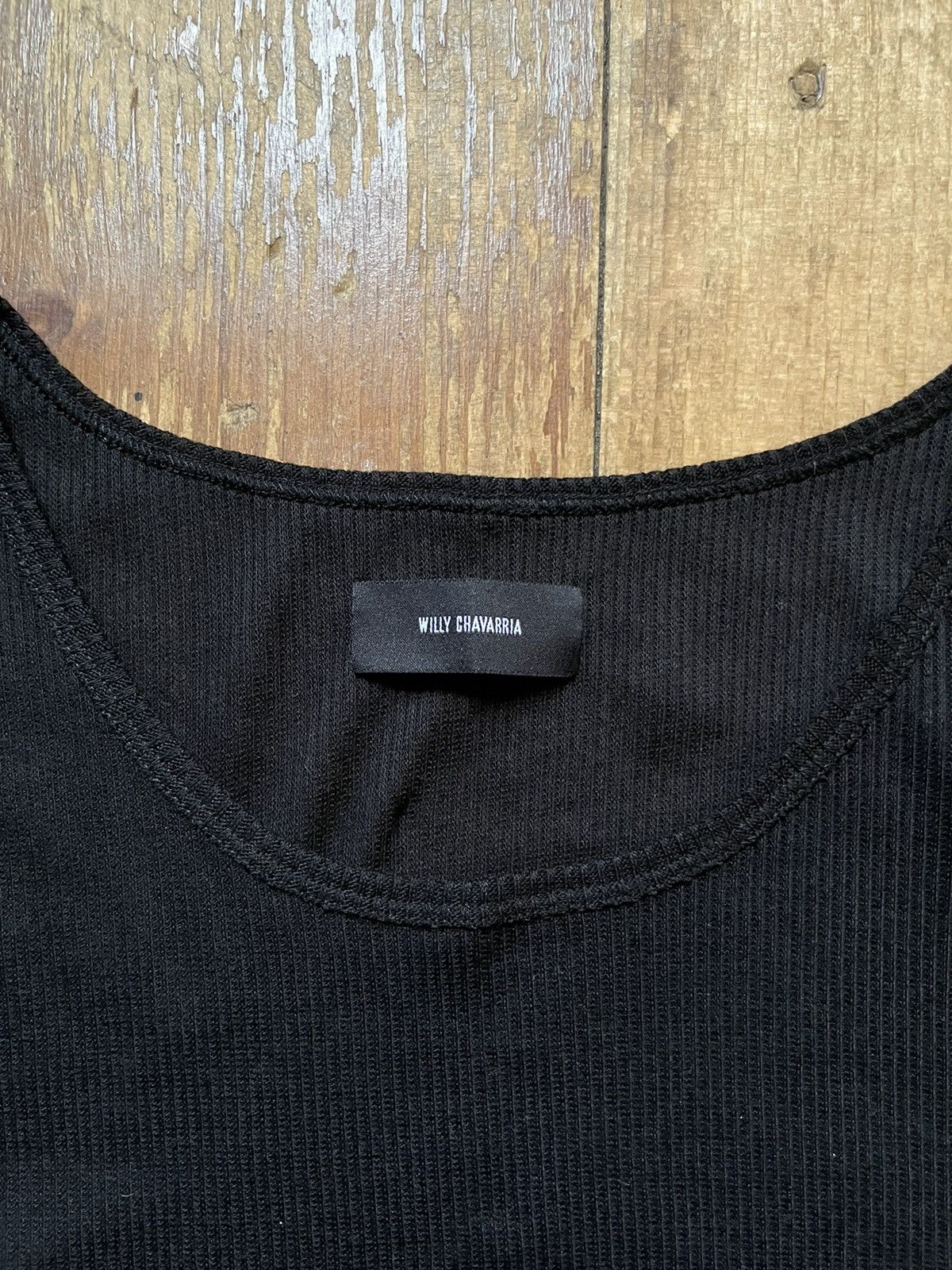 Willy Chavarria Willy chavarria SS24 SAMPLE ribbed disco tank top Size US M / EU 48-50 / 2 - 2 Thumbnail