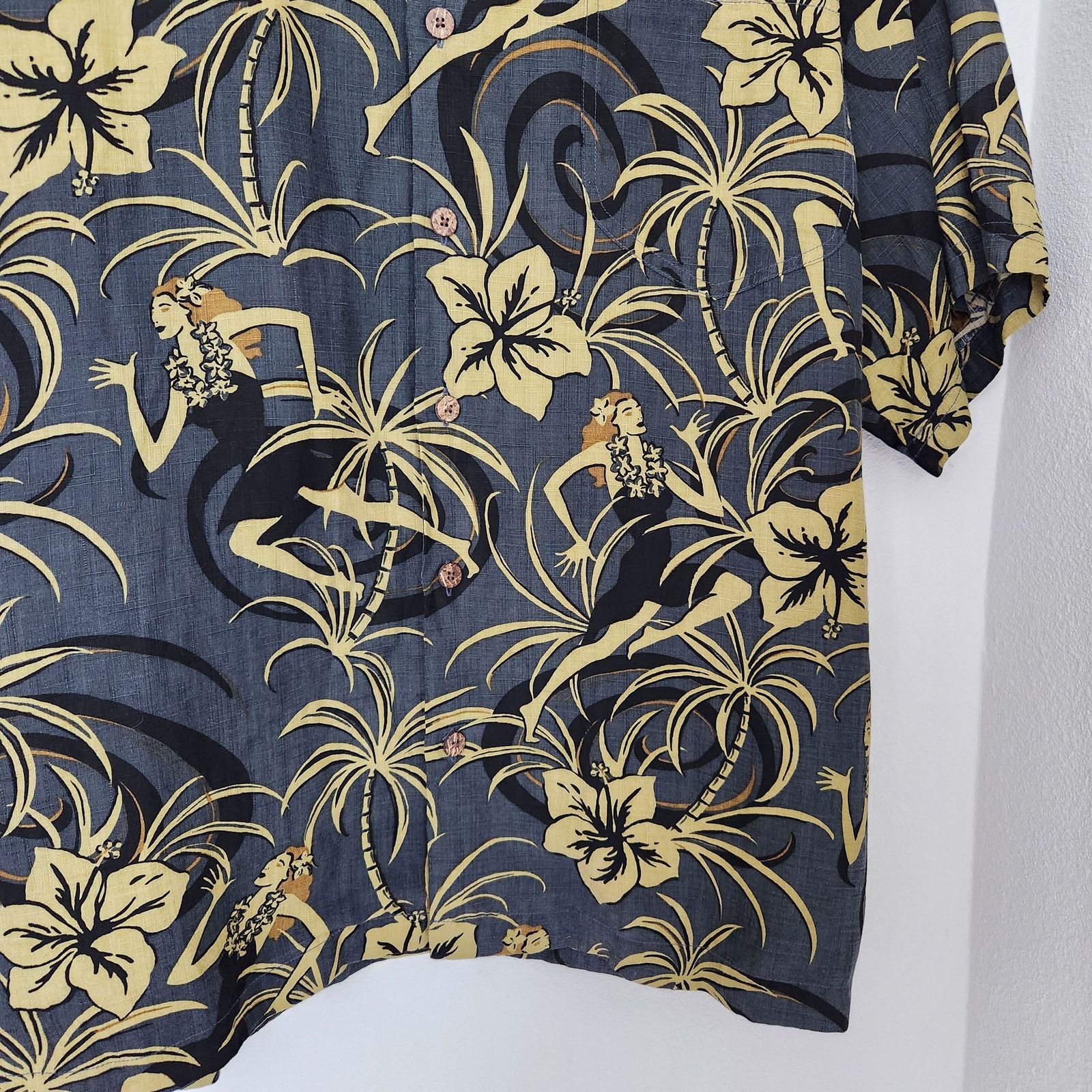 Tommy Bahama Tommy Bahama Hawaiian Print Button Shirt Hula XL Size US XL / EU 56 / 4 - 4 Thumbnail