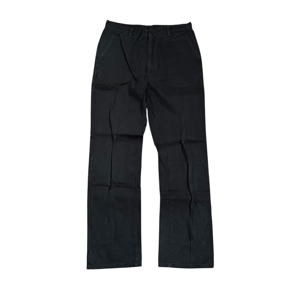 Yohji Yamamoto TAX FREE 🇺🇸 yohji yamamoto D’urban A.A.R faded black trousers Size US 29 - 1 Thumbnail