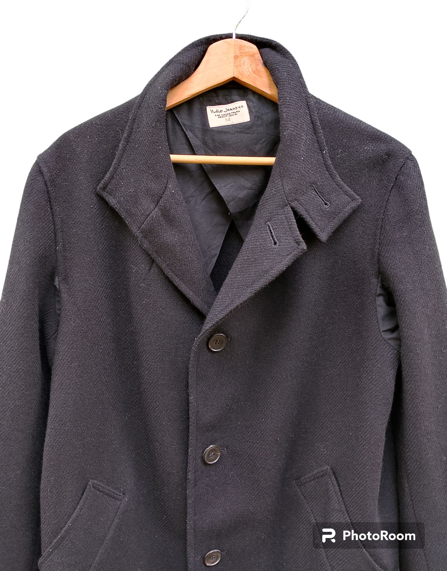 Nudie Jeans Nudie Jeans Wool Long Jacket Size US M / EU 48-50 / 2 - 4 Thumbnail