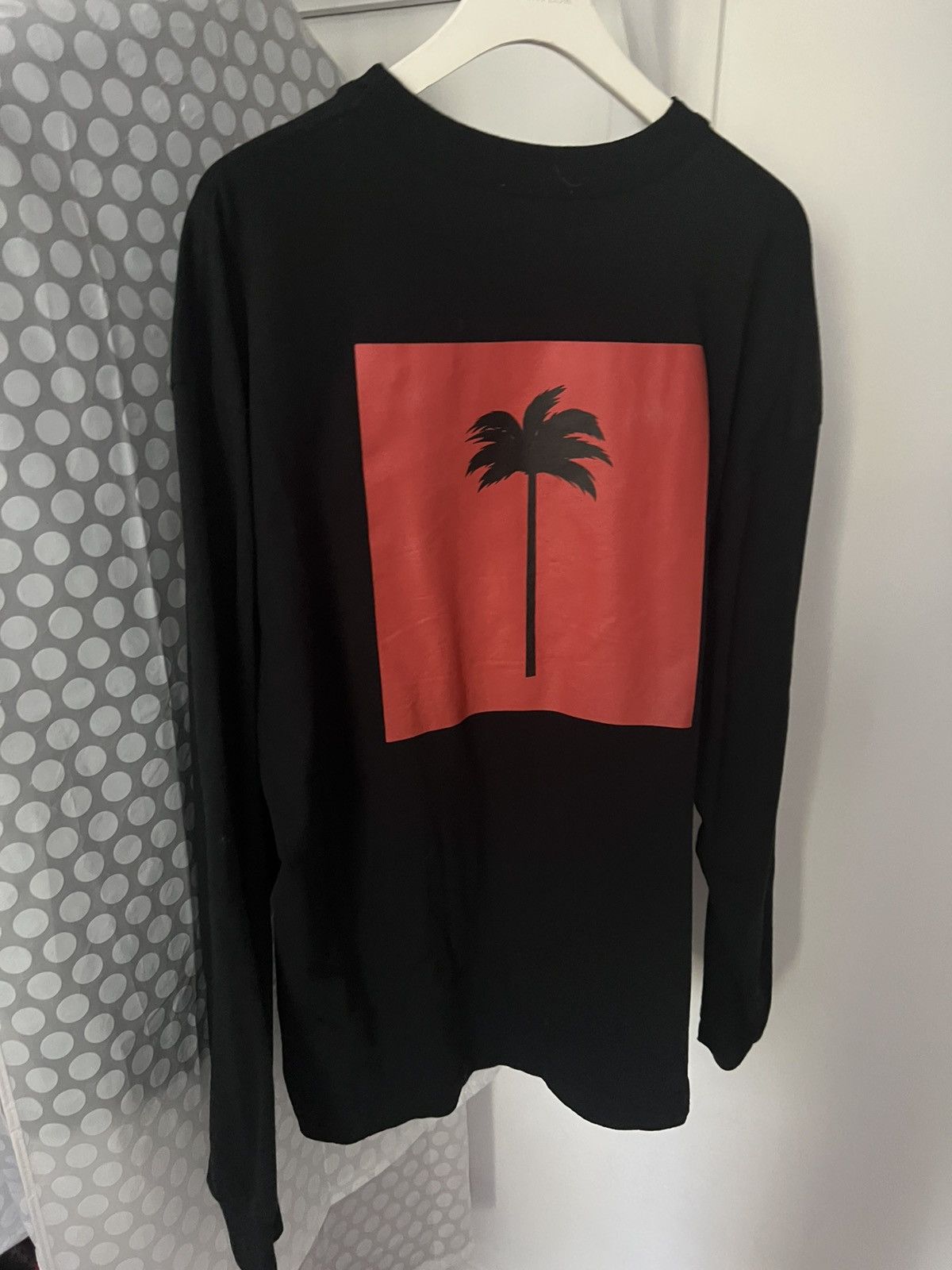 Palm Angels Palm Angels Red Palm Tree long sleeve Size US L / EU 52-54 / 3 - 1 Thumbnail