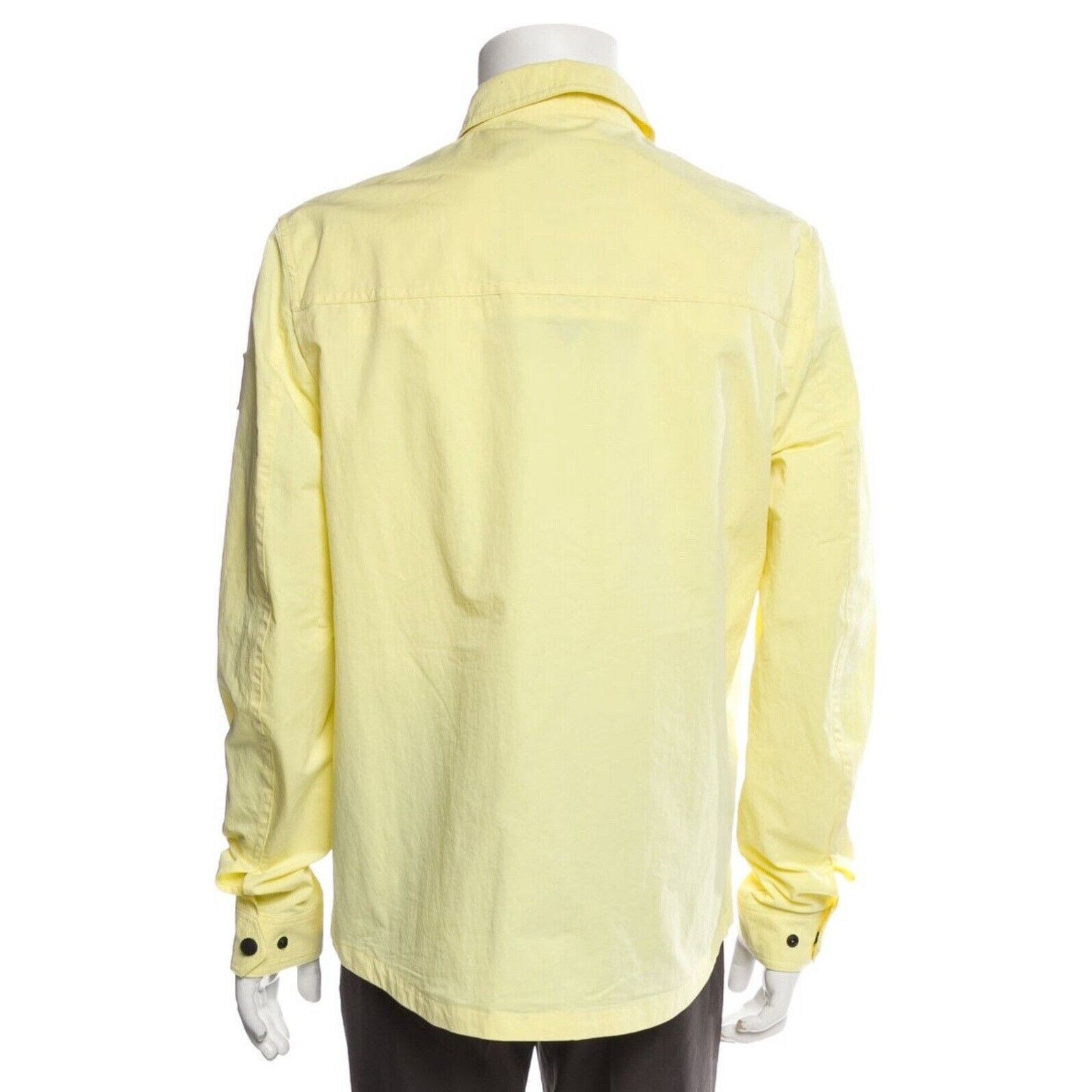 Belstaff BELSTAFF Rail Overshirt Jacket New Lemon Yellow Tactical Size US M / EU 48-50 / 2 - 3 Thumbnail